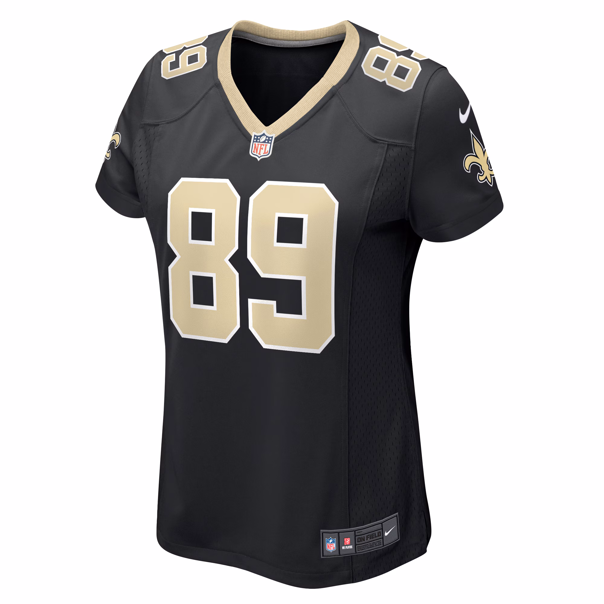 Tommy Hudson New Orleans Saints Nike Women's Team Game Jersey -  Black