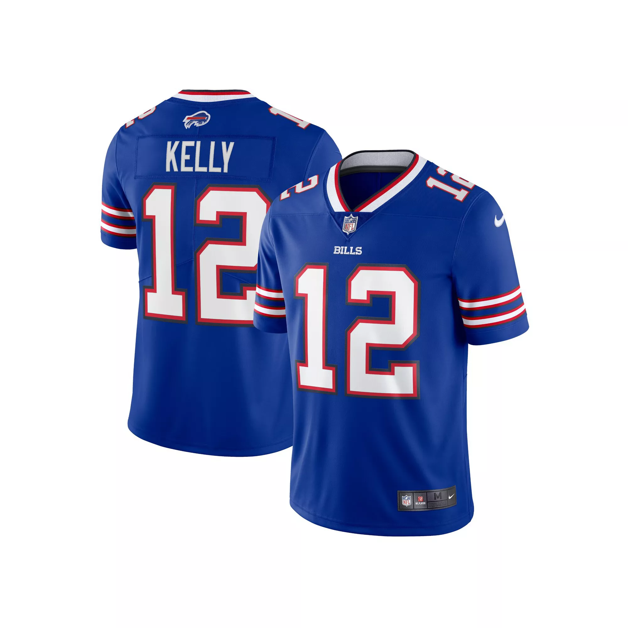 Men's Nike Jim Kelly Royal Buffalo Bills '90s Throwback Retired Player Limited Jersey