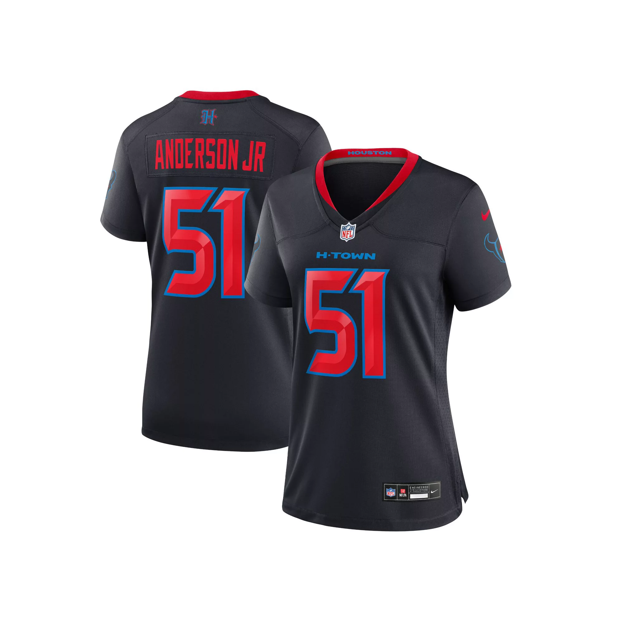 Women's Nike Will Anderson Jr. Navy Houston Texans 2nd Alternate Game Jersey