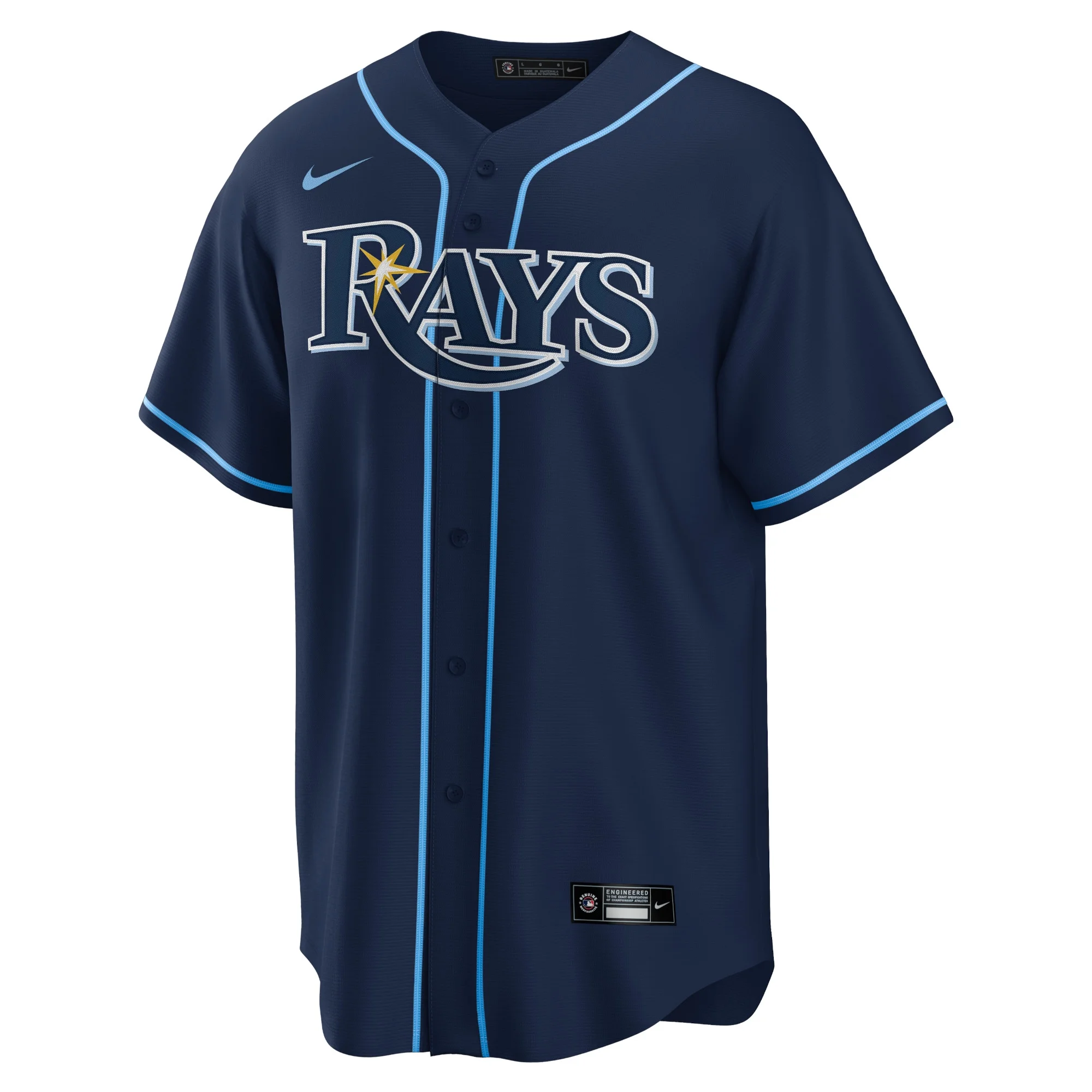 Men's Nike Randy Arozarena Navy Tampa Bay Rays Alternate Replica Player Jersey
