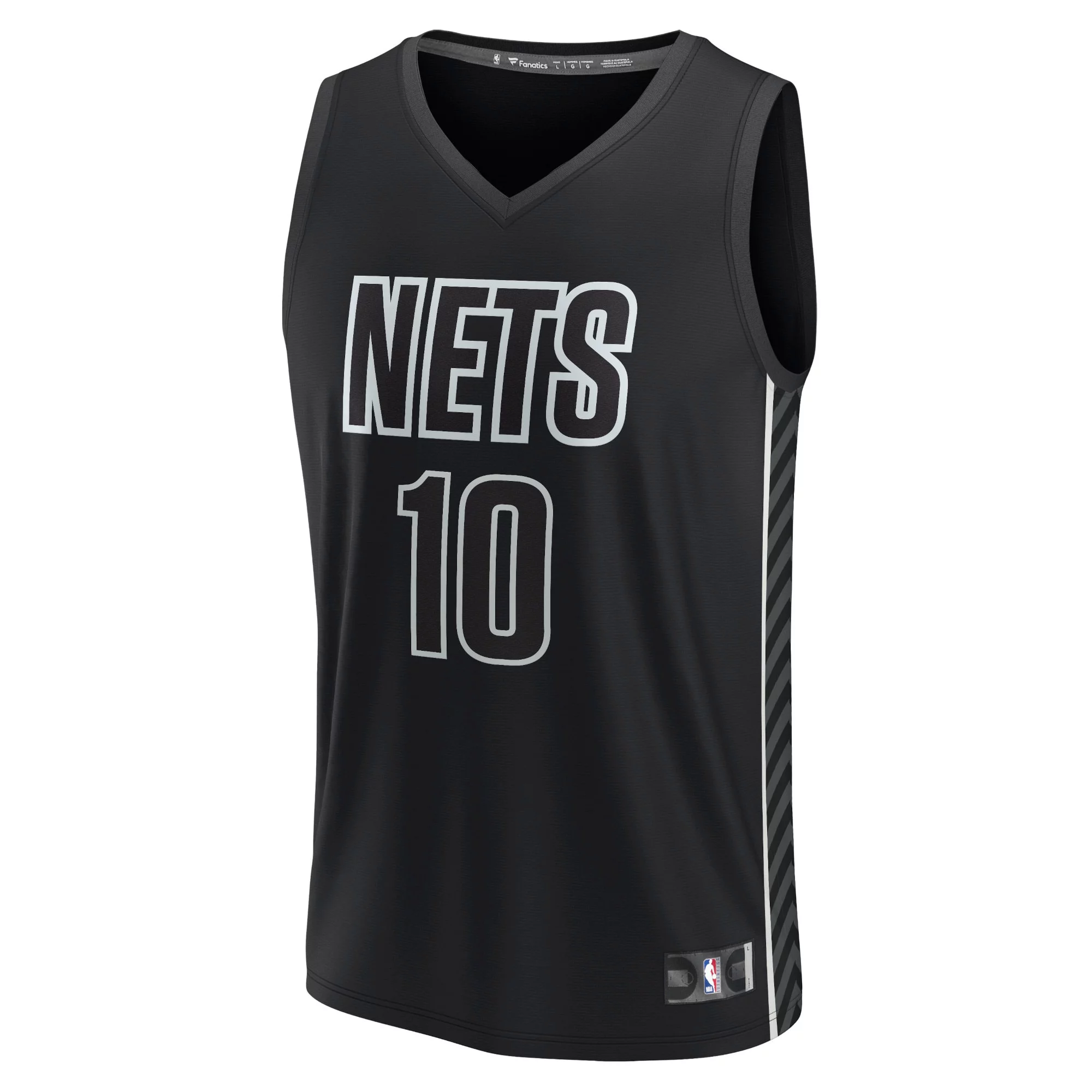 Youth Fanatics Ben Simmons Black Brooklyn Nets Fast Break Player Jersey - Statement Edition