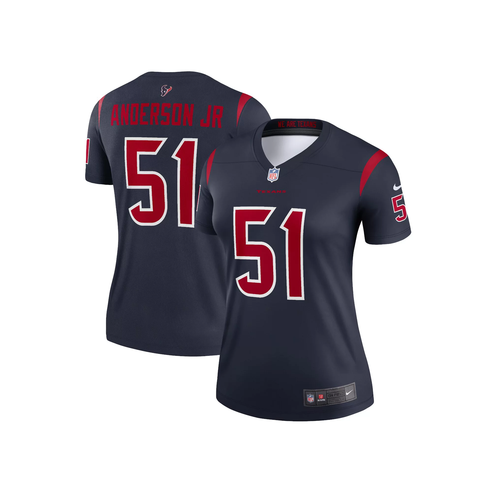 Women's Nike Will Anderson Jr. Navy Houston Texans  Legend Jersey