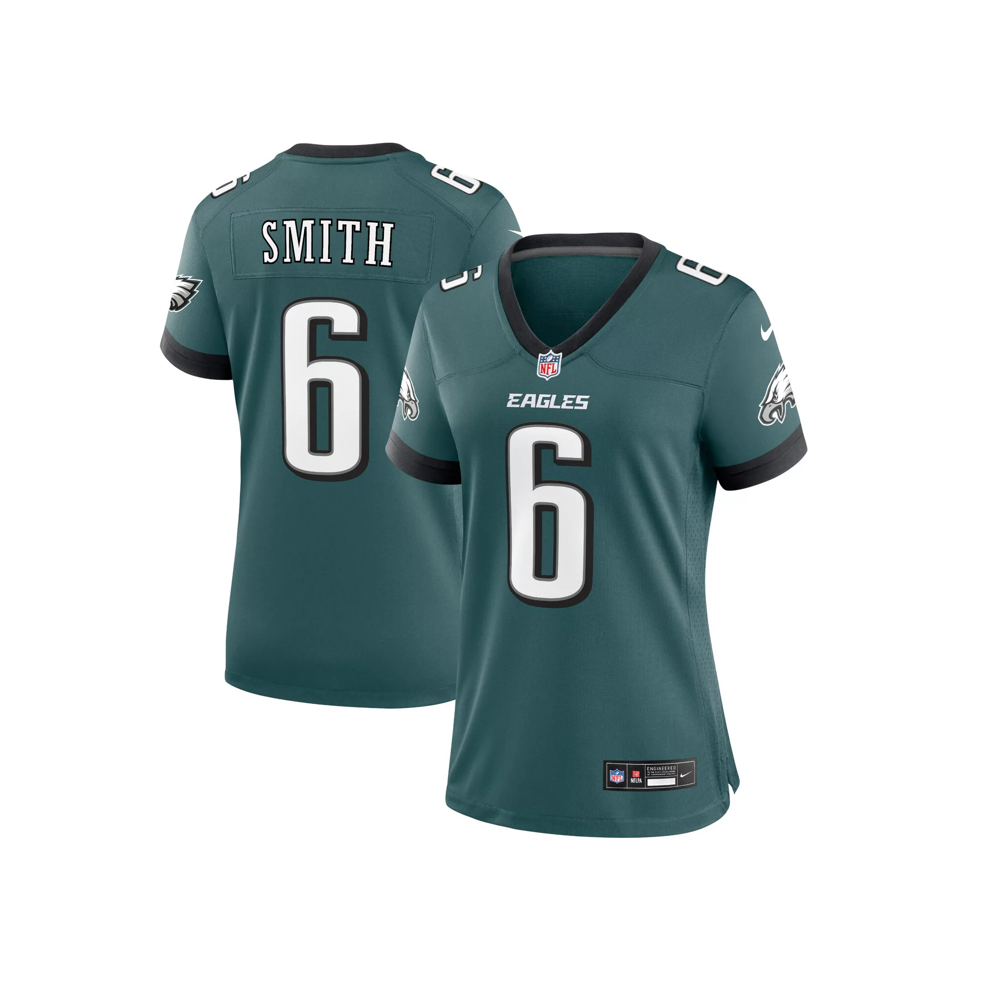 Women's Nike DeVonta Smith Midnight Green Philadelphia Eagles Team Game Jersey