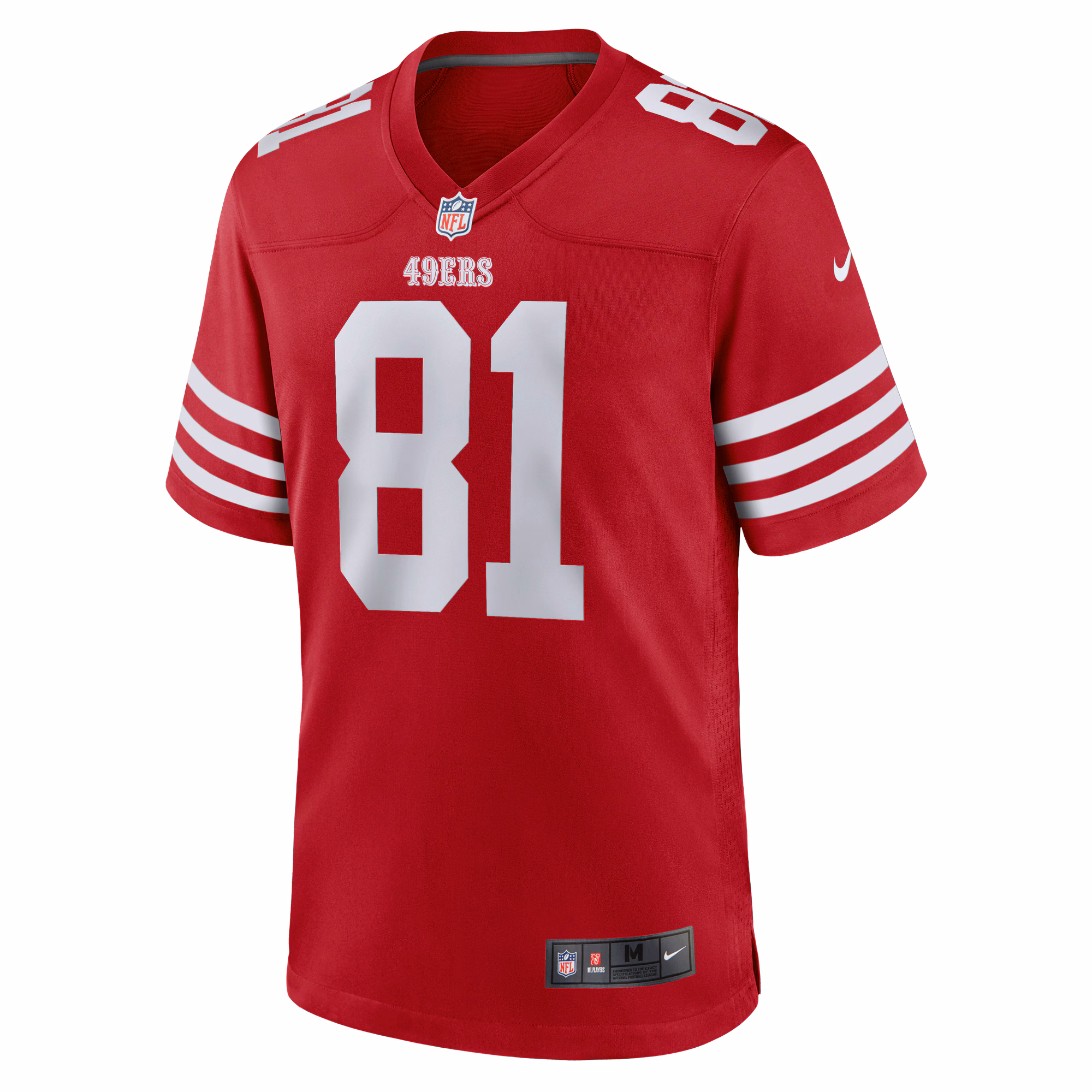 Cameron Latu San Francisco 49ers Nike Team Game Jersey - Scarlet
