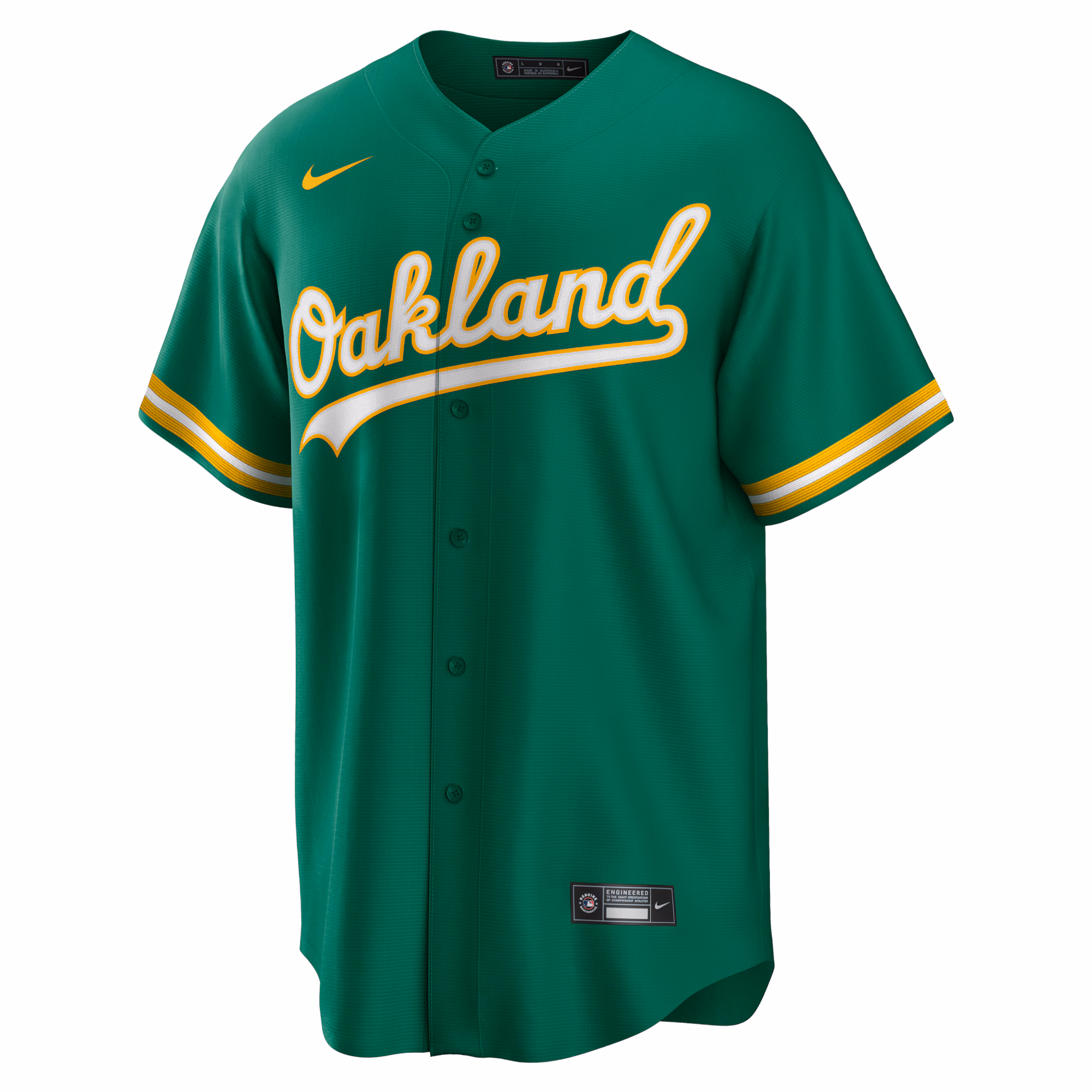 Zack Gelof Oakland Athletics Nike Alternate Replica Jersey - Kelly Green