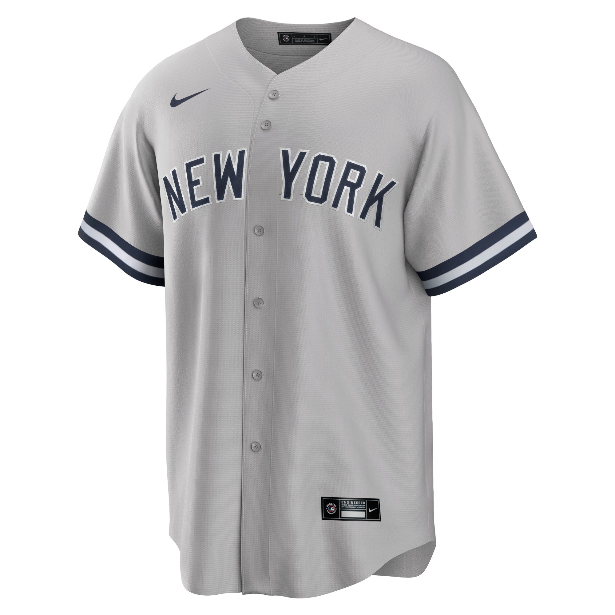 Aaron Judge New York Yankees Nike Big & Tall Road Replica Player Jersey - Gray