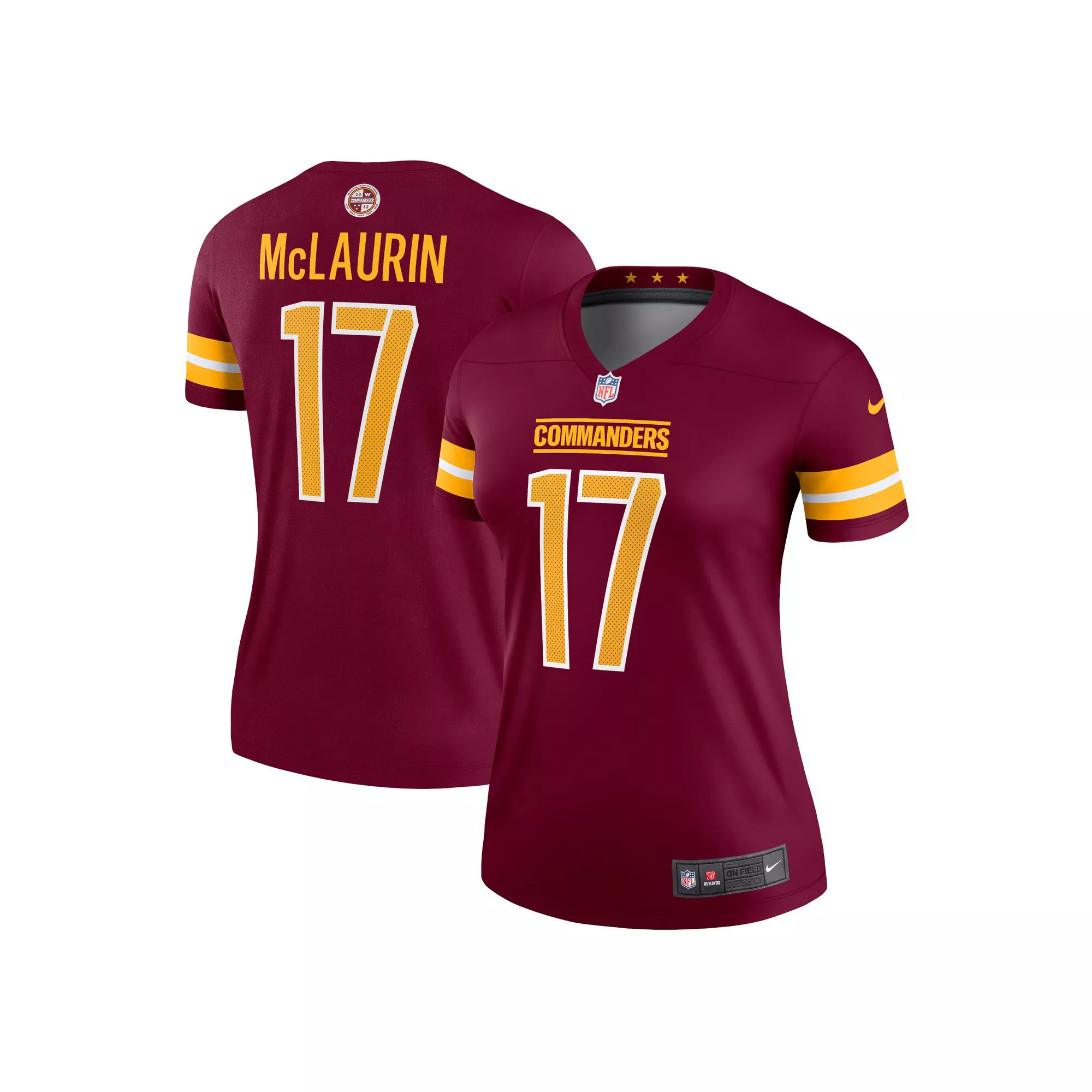 Women's Nike Terry McLaurin Burgundy Washington Commanders Legend Jersey