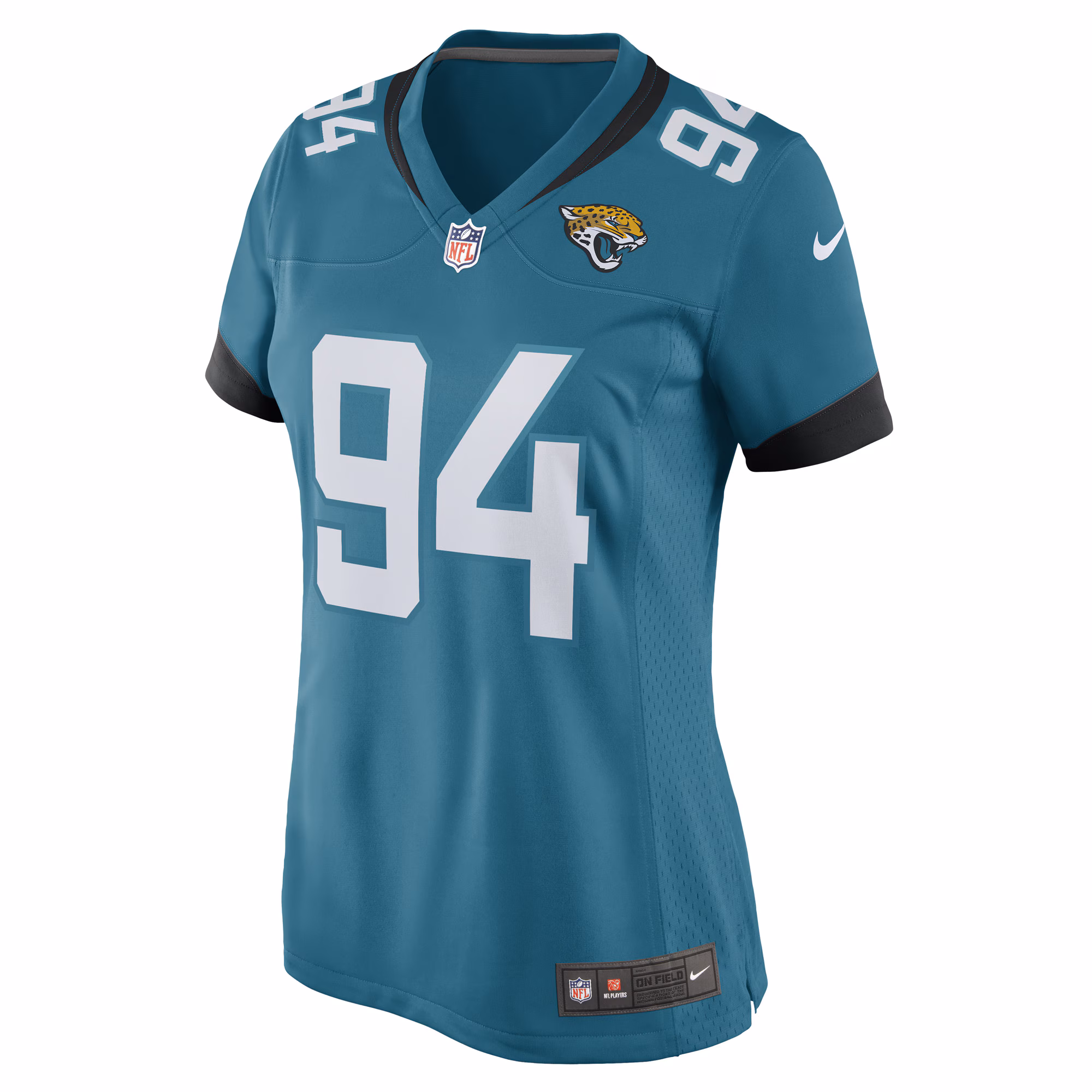 Folorunso Fatukasi Jacksonville Jaguars Nike Women's Game Player Jersey - Teal