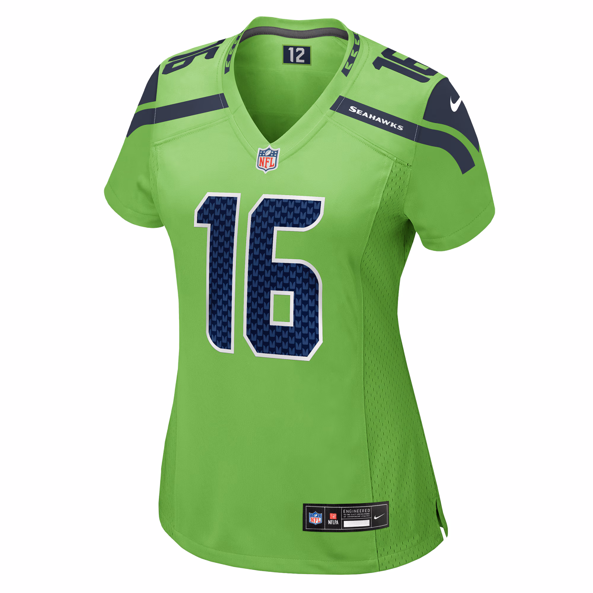 Tyler Lockett Seattle Seahawks Nike Women's  Game Jersey - Neon Green