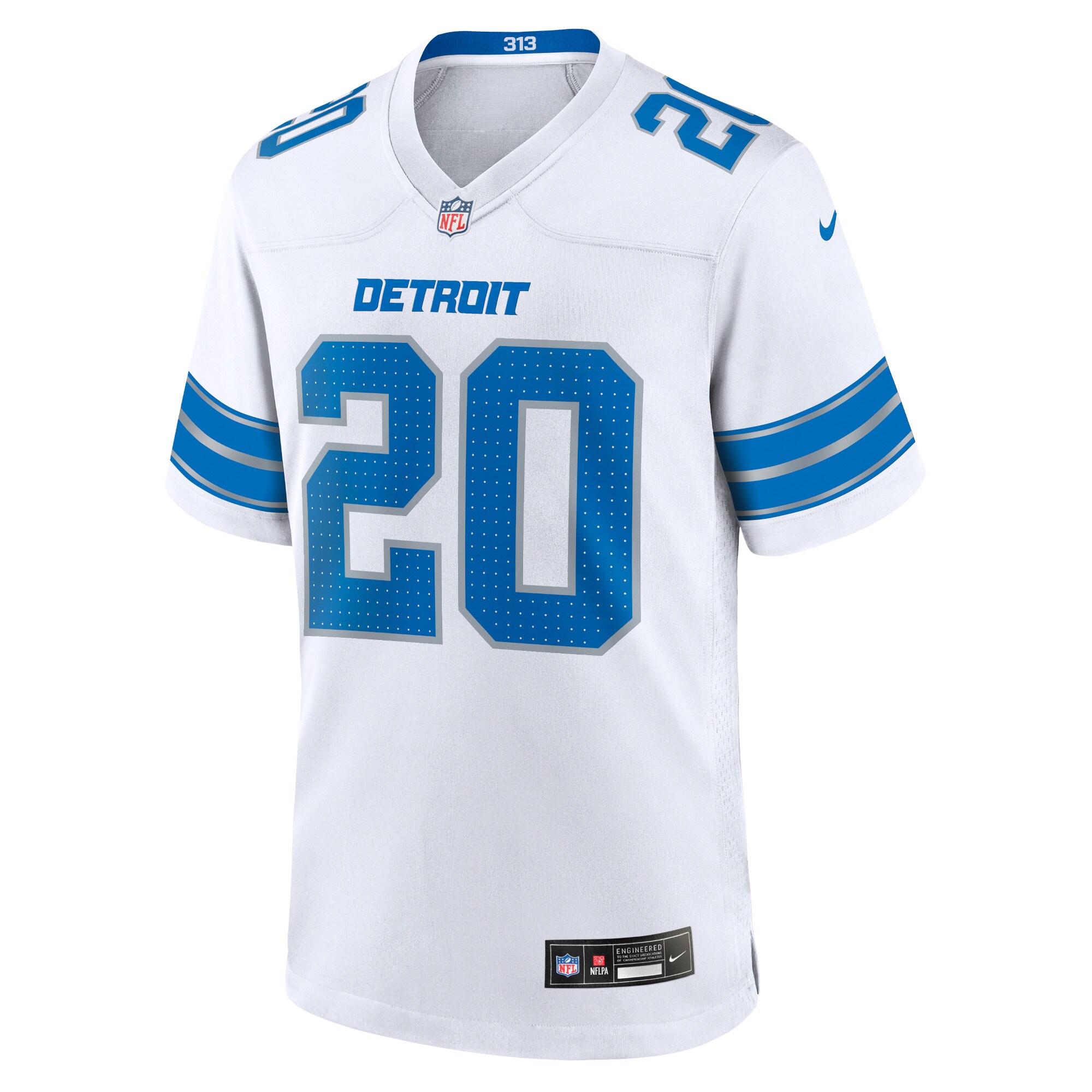 Barry Sanders Detroit Lions Nike Retired Player Game Jersey - White