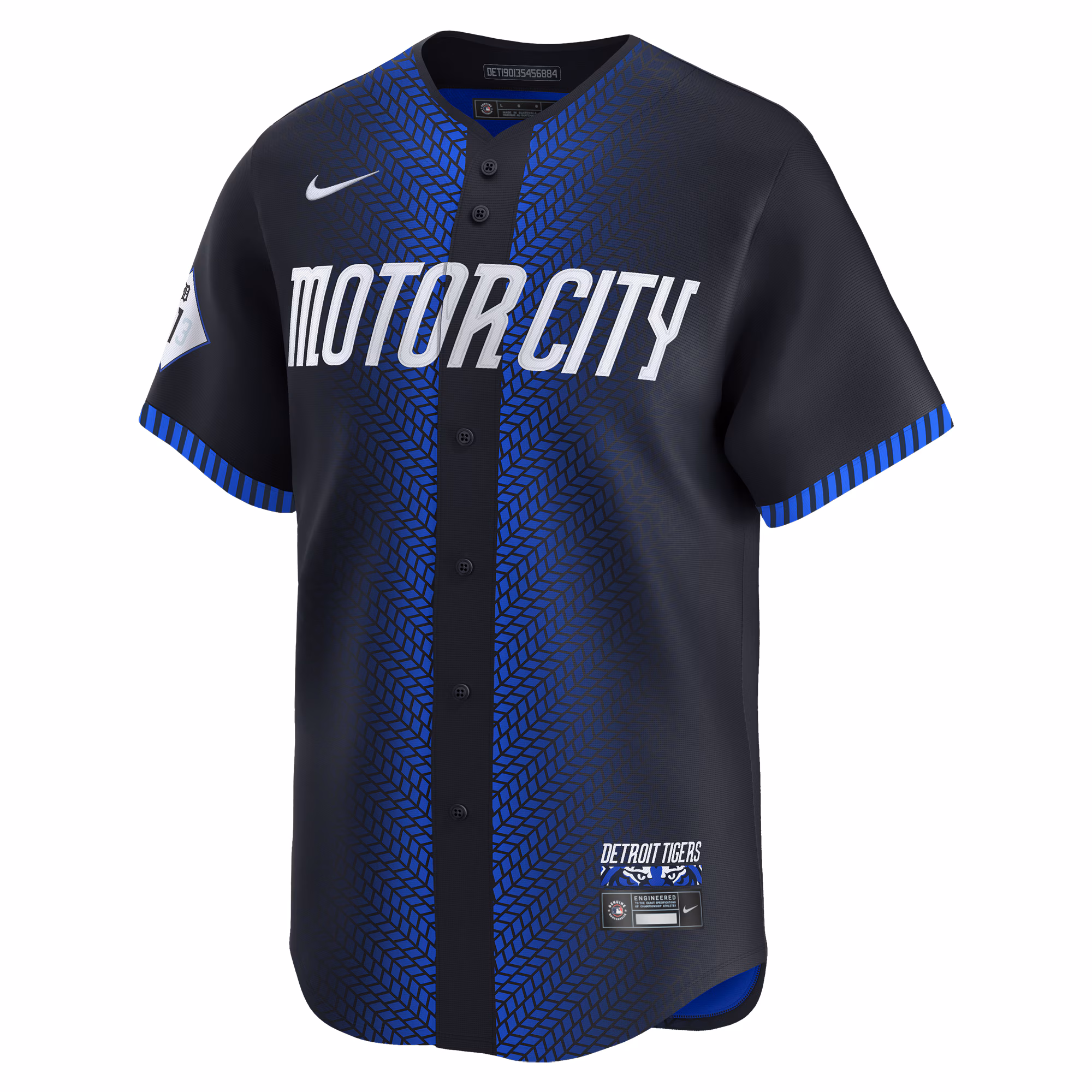 Mark Canha Detroit Tigers Nike 2024 City Connect Limited Jersey - Navy