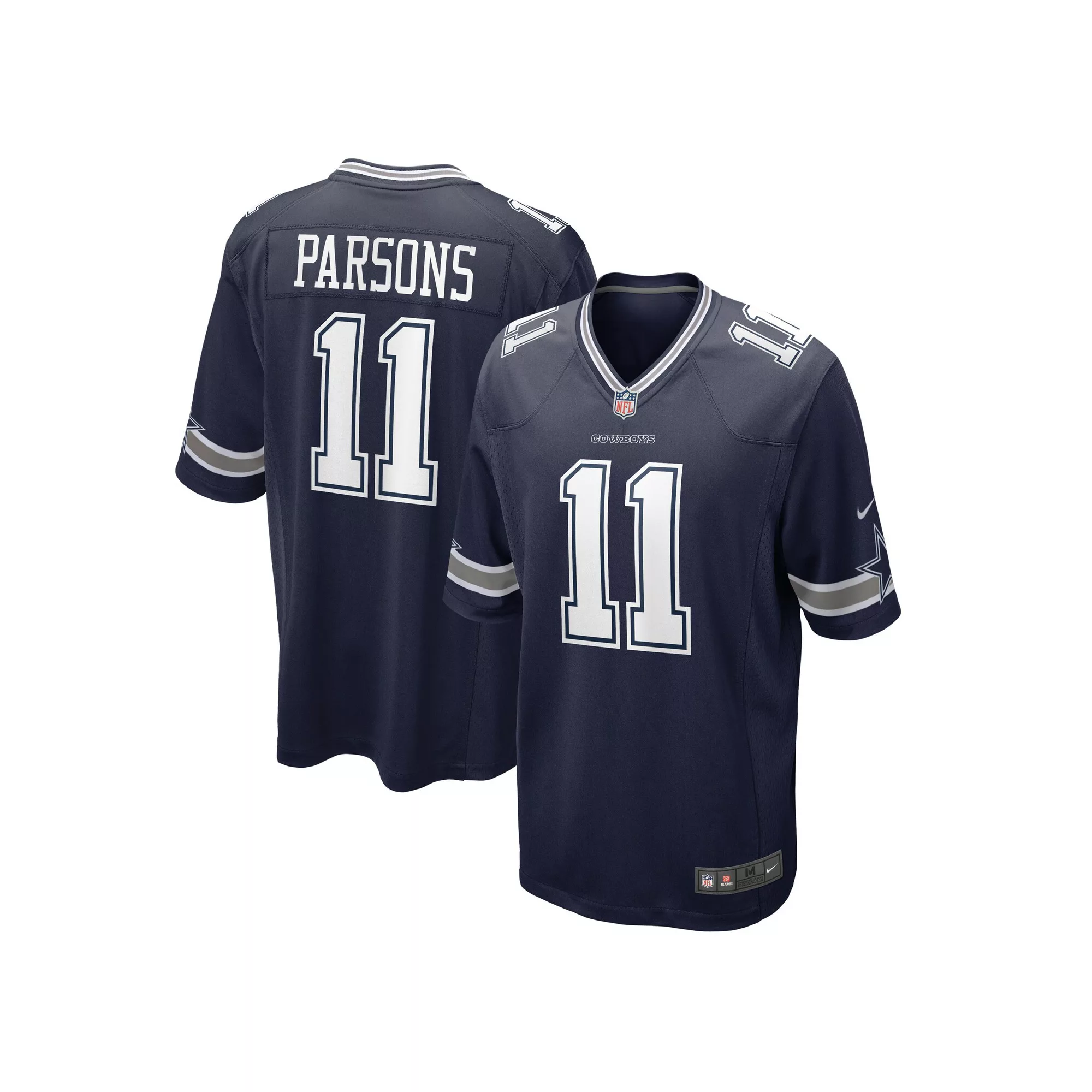 Youth Nike Micah Parsons Navy Dallas Cowboys Game Jersey