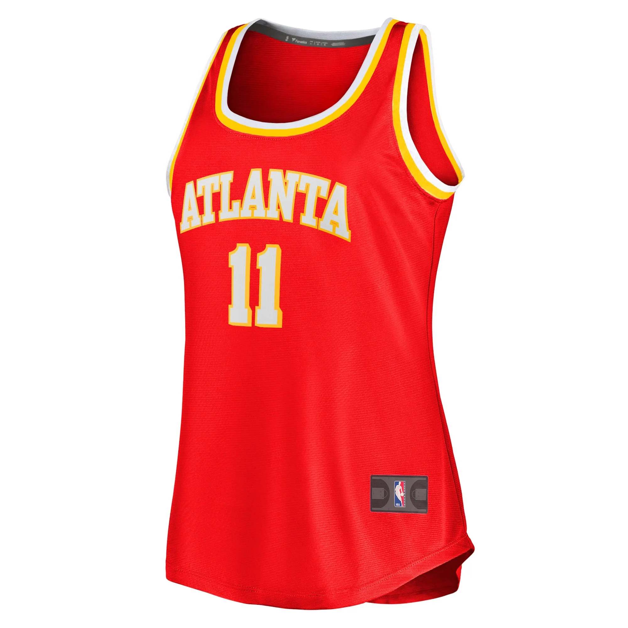 Women's Fanatics Trae Young Red Atlanta Hawks Fast Break Tank Jersey - Icon Edition