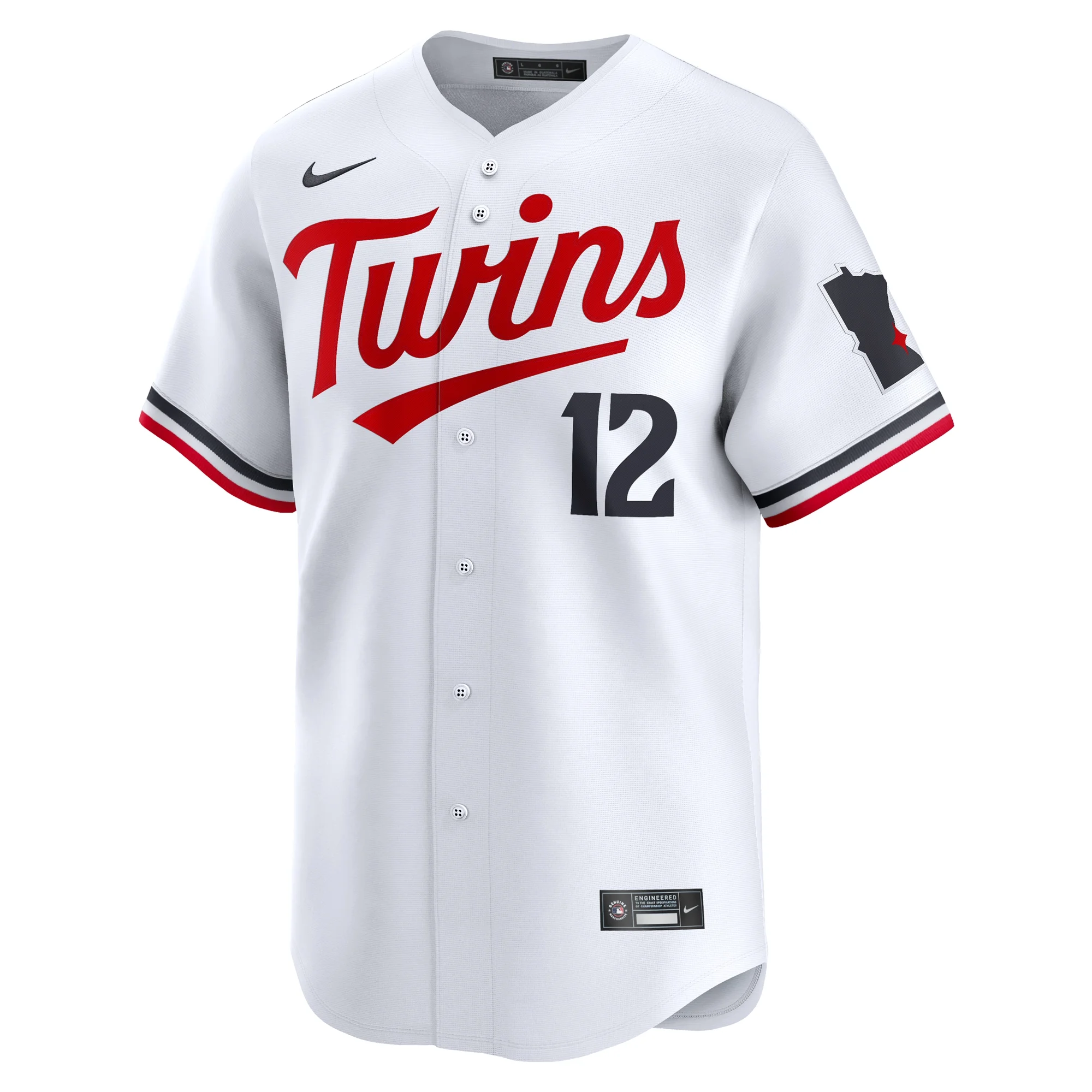 Men's Nike Kyle Farmer White Minnesota Twins Home Limited Player Jersey