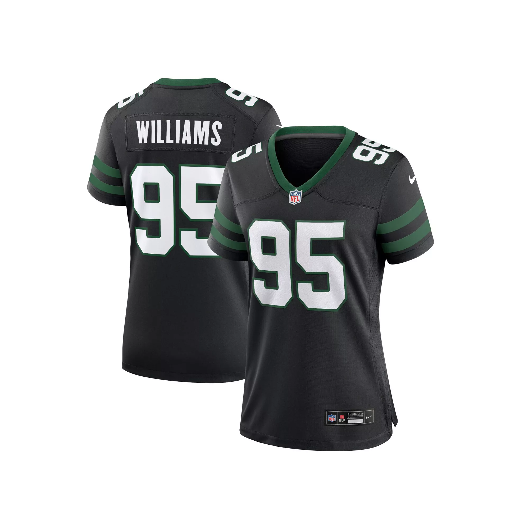 Women's Nike Quinnen Williams Legacy Black New York Jets Alternate Game Jersey
