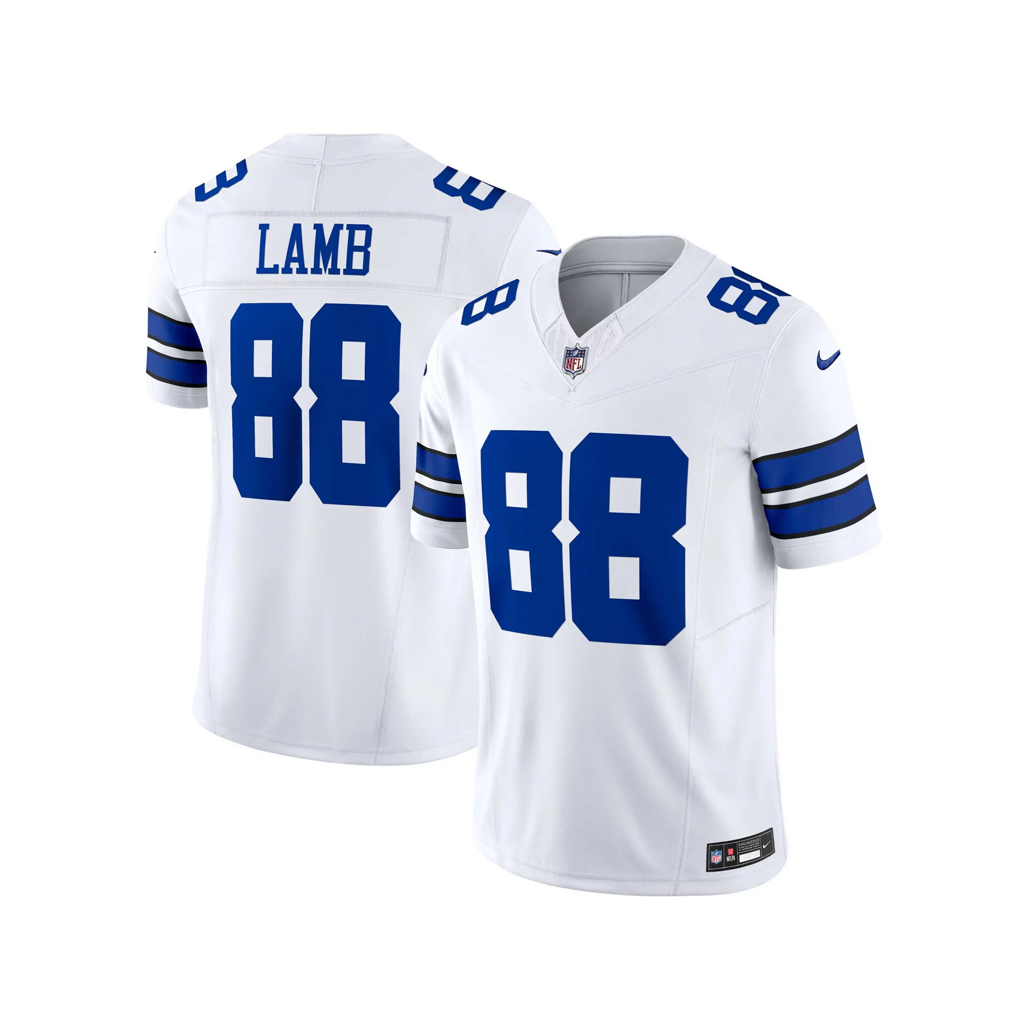 Men's Nike CeeDee Lamb White Dallas Cowboys Vapor F.U.S.E. Limited Jersey