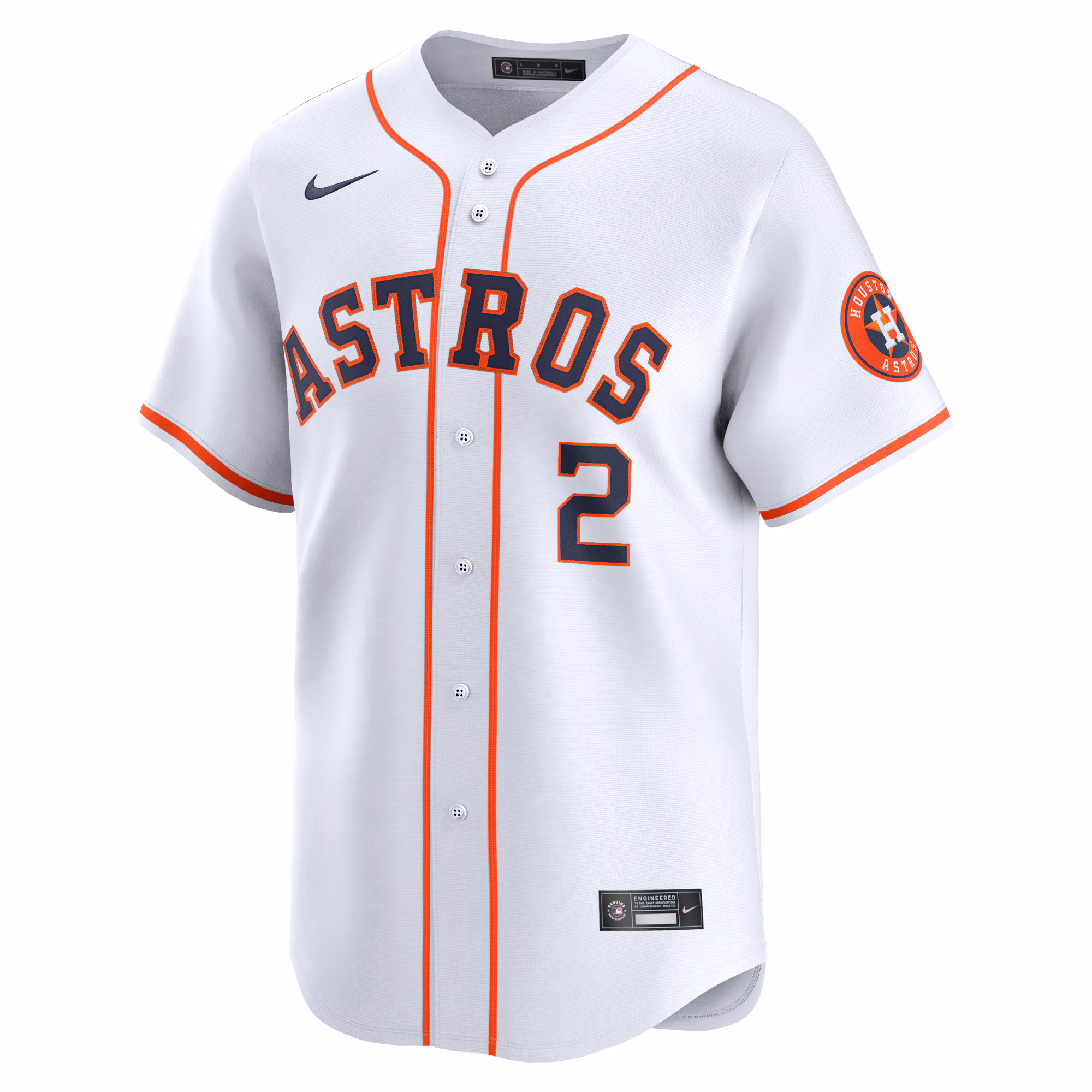 Alex Bregman Houston Astros Nike Home Limited Player Jersey - White