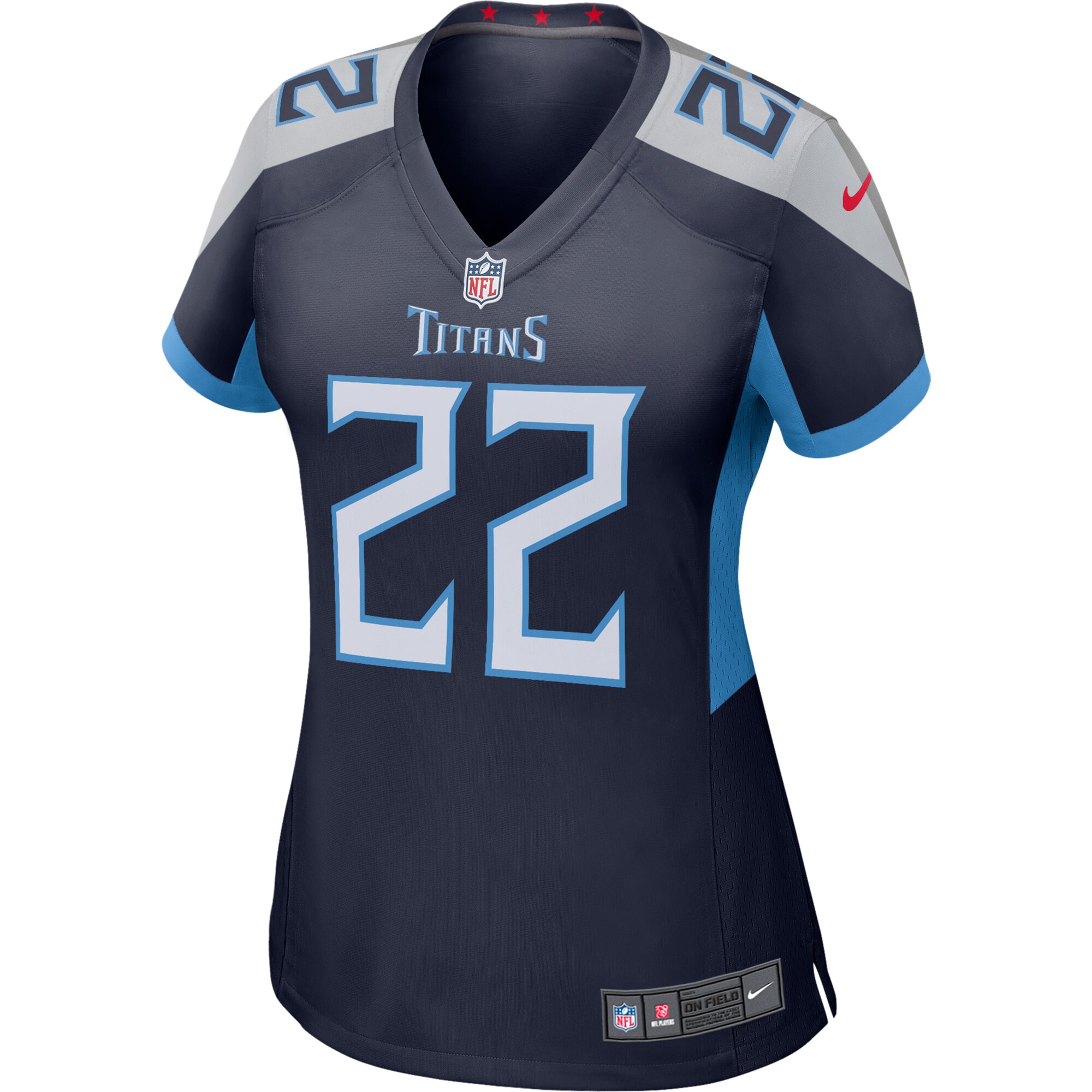 Derrick Henry Tennessee Titans Nike Women's Game Jersey - Navy