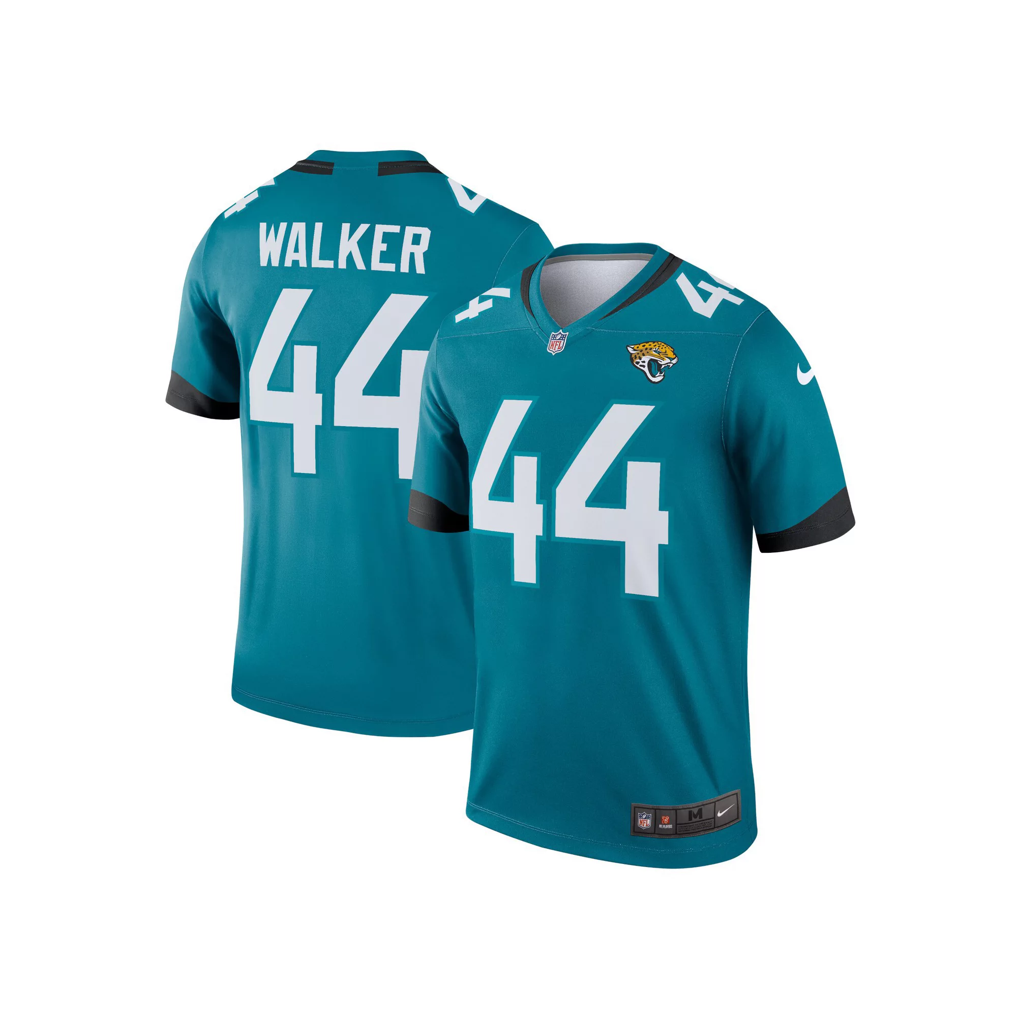Men's Nike Travon Walker Teal Jacksonville Jaguars Legend Jersey