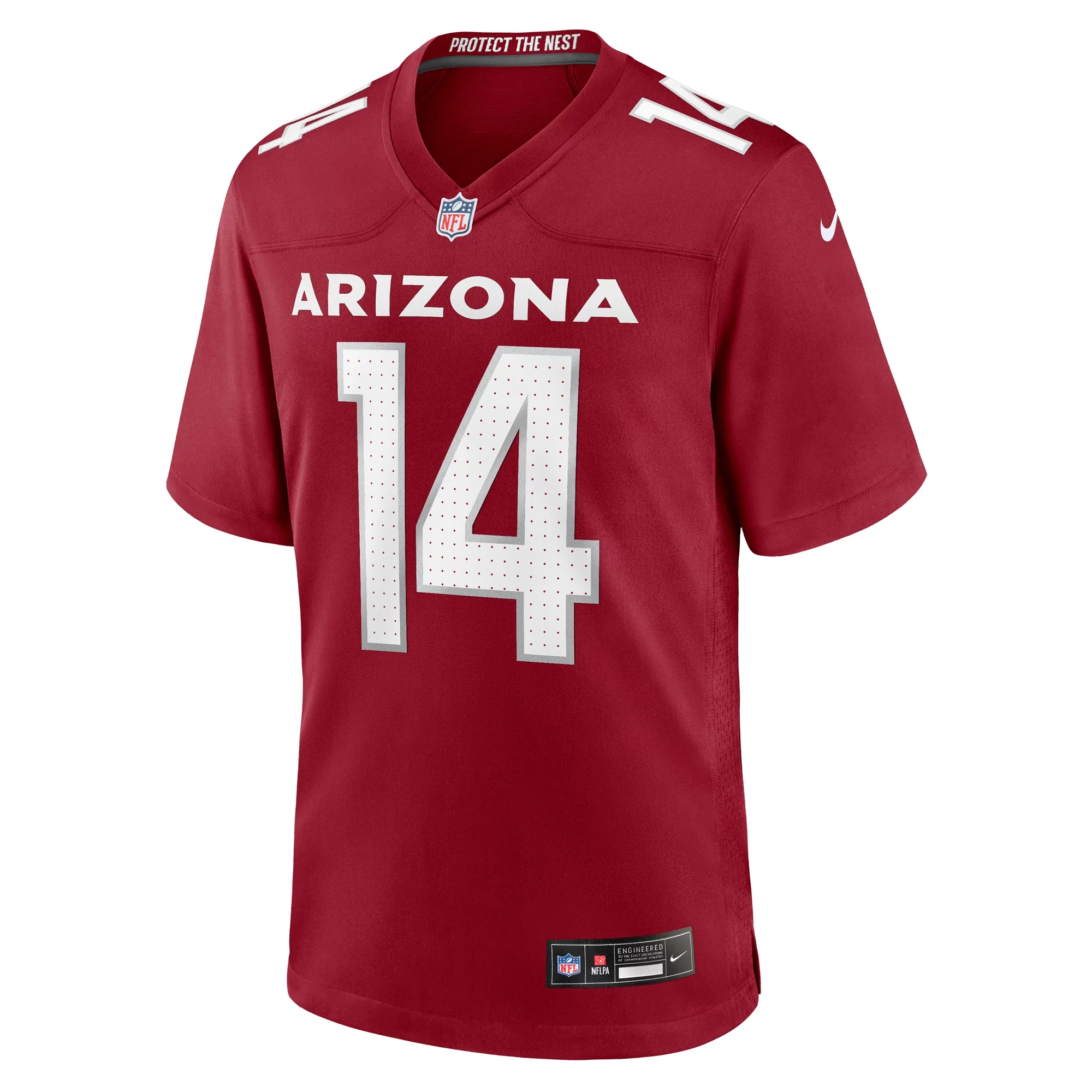 Men's Nike Michael Wilson Cardinal Arizona Cardinals Team Game Jersey