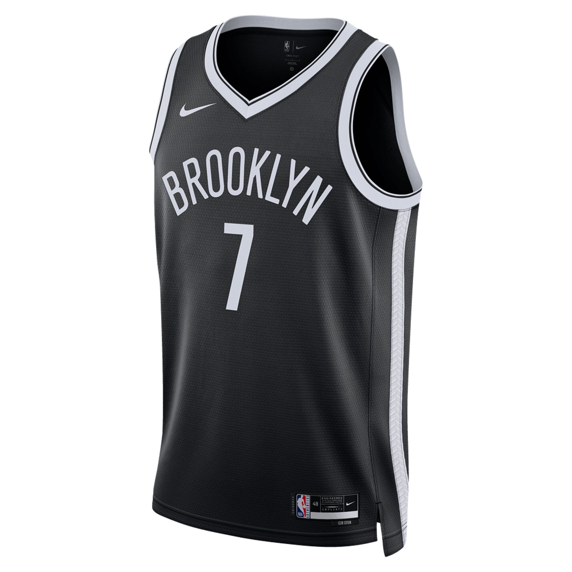 Kevin Durant Brooklyn Nets Nike Unisex Swingman Jersey - Icon Edition - Black