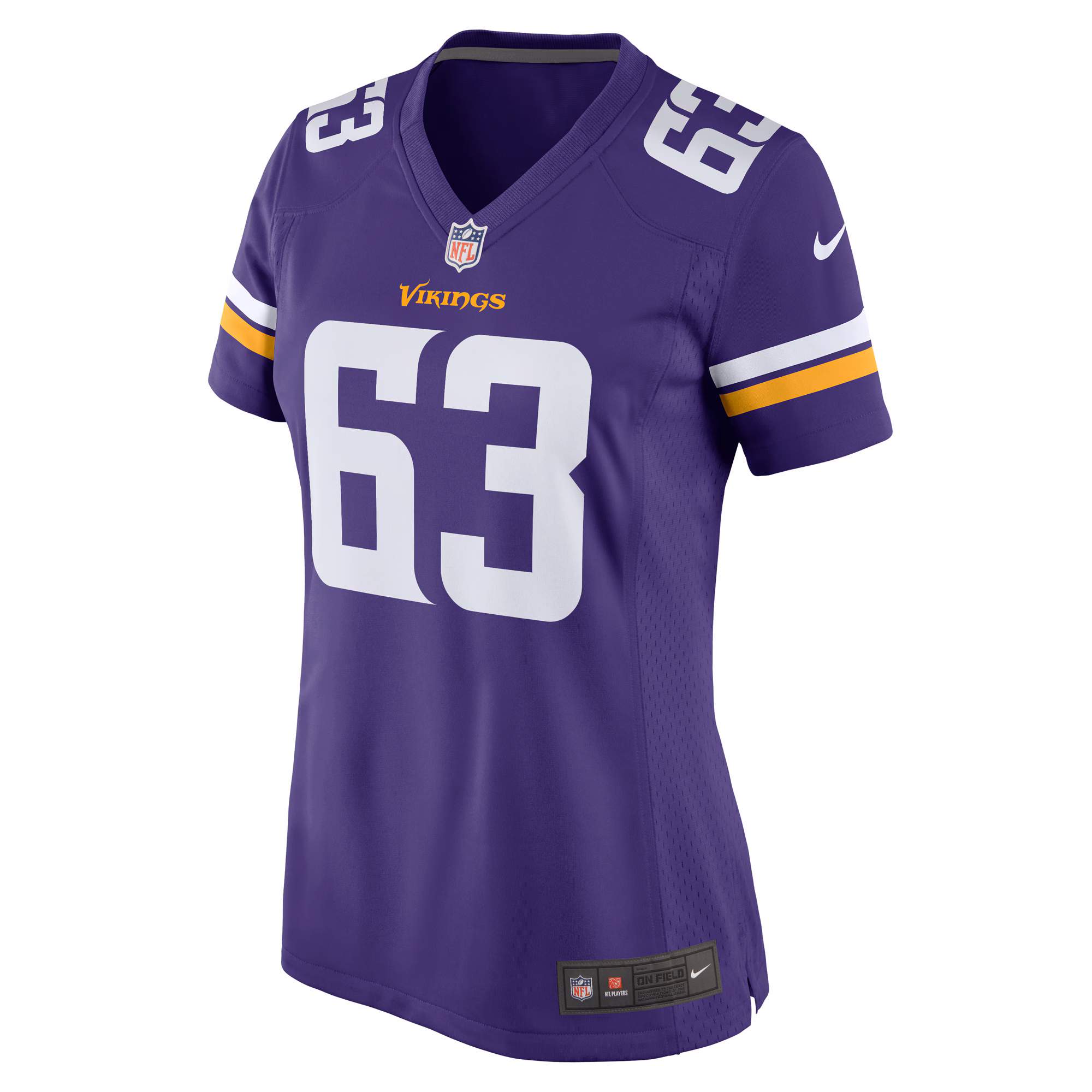 Chim Okorafor Minnesota Vikings Nike Women's Team Game Jersey - Purple