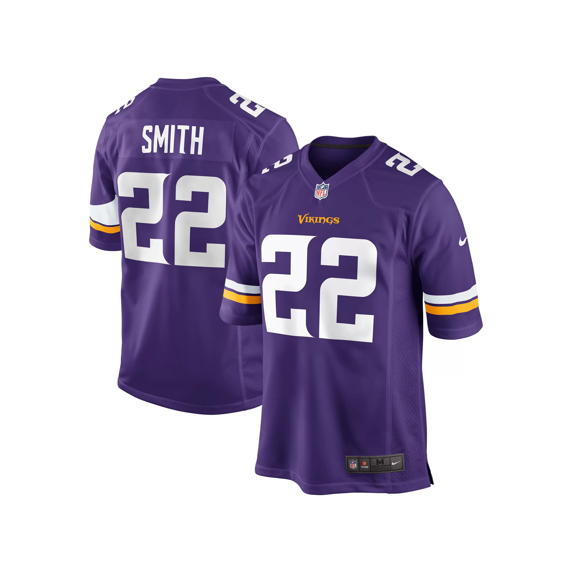 Men's Nike Harrison Smith Purple Minnesota Vikings Game Jersey