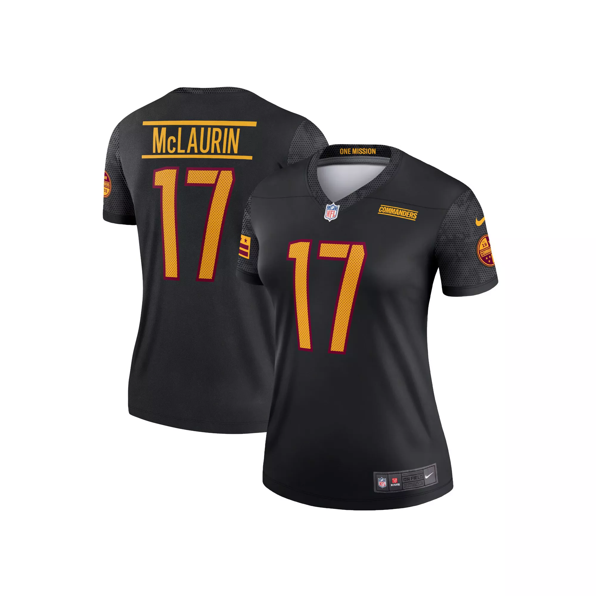 Women's Nike Terry McLaurin Black Washington Commanders Alternate Legend Jersey