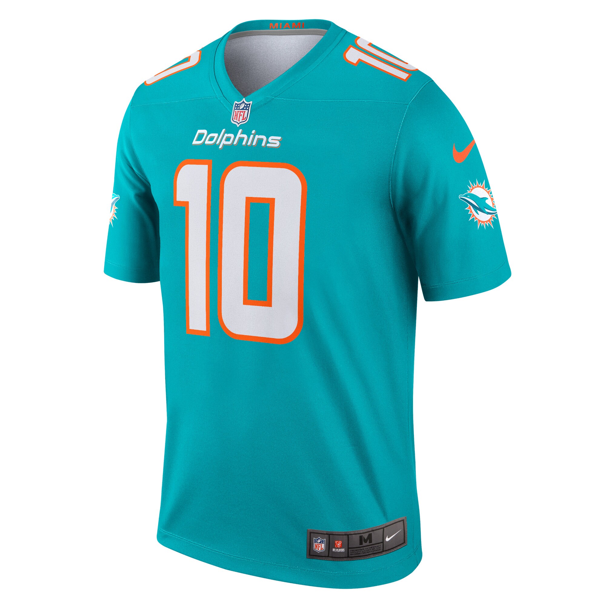 Tyreek Hill Miami Dolphins Nike Legend Jersey - Aqua