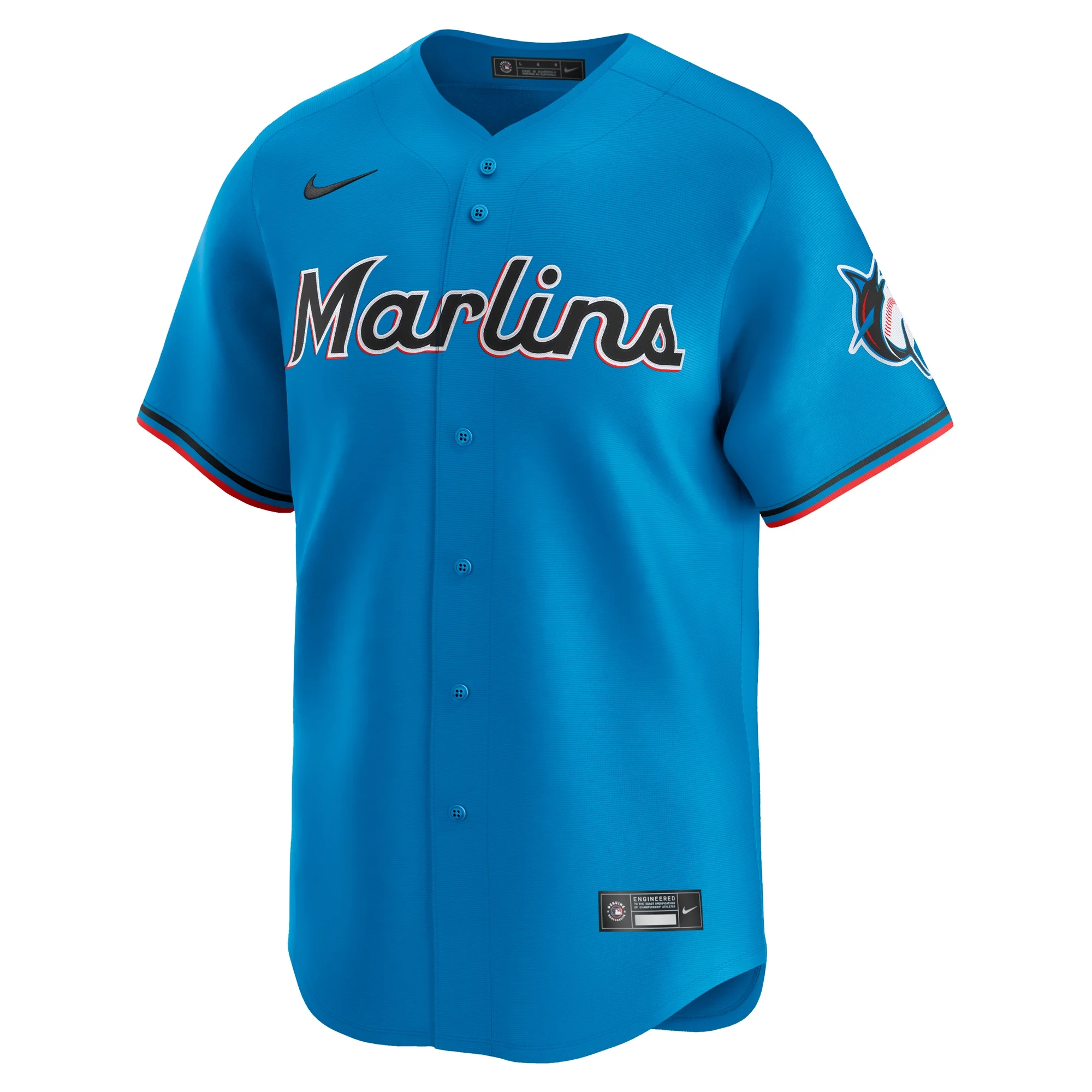 Men's Nike Jazz Chisholm Jr. Blue Miami Marlins Alternate Limited Player Jersey