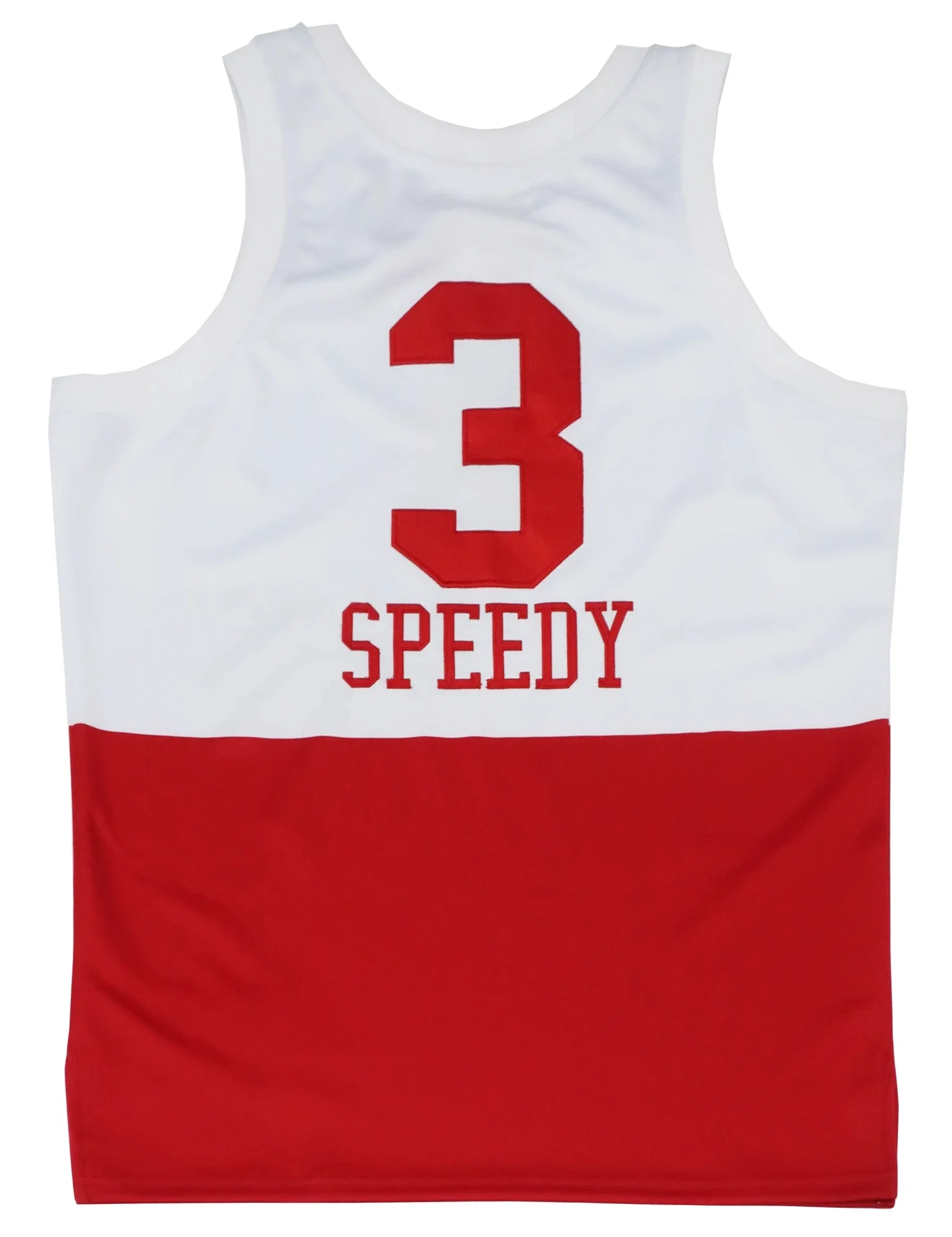 Speedy Gonzales Philadelphia 76ers Men's Headgear Classics Embroidered Basketball Jersey (XX-Large, White/Red)
