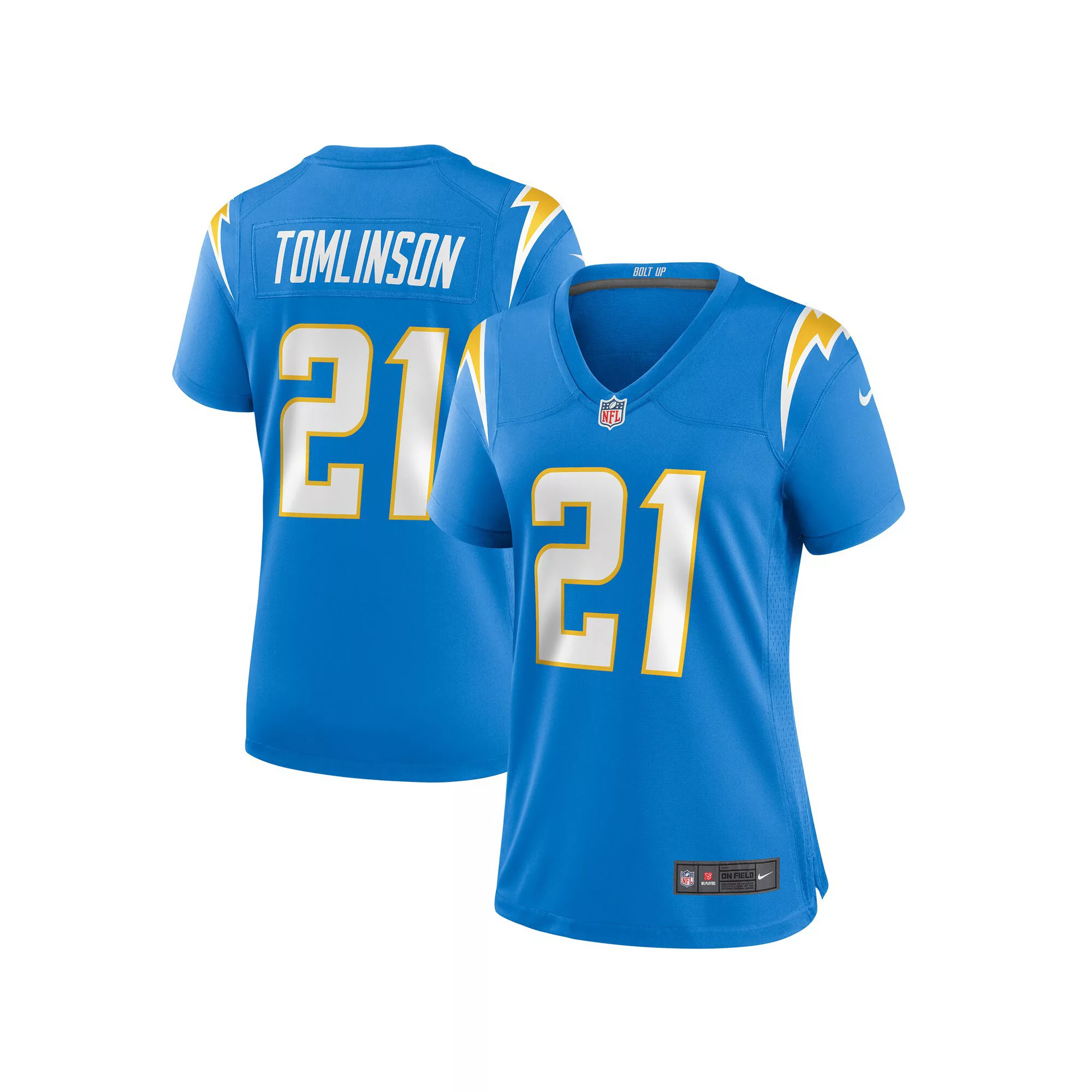 Women's Nike LaDainian Tomlinson Powder Blue Los Angeles Chargers Game Retired Player Jersey