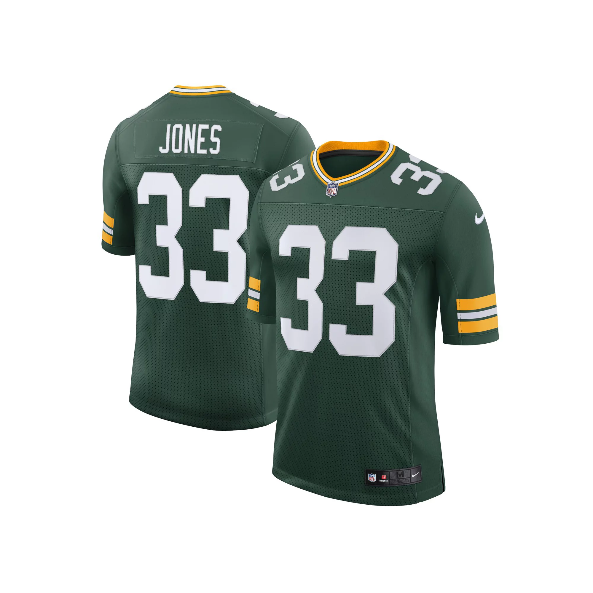 Men's Nike Aaron Jones Green Green Bay Packers Limited Jersey
