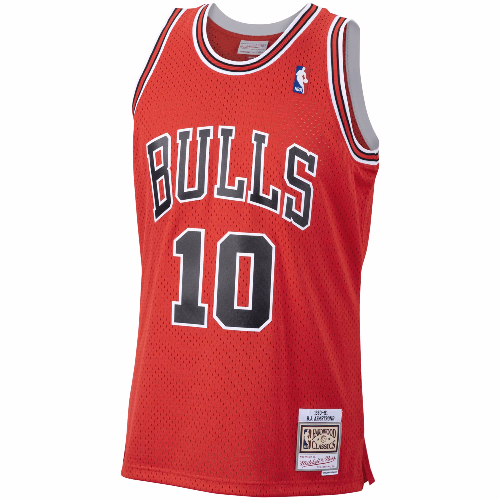 B. J. Armstrong Chicago Bulls Mitchell & Ness 2001/02 Hardwood Classics Swingman Jersey - Red