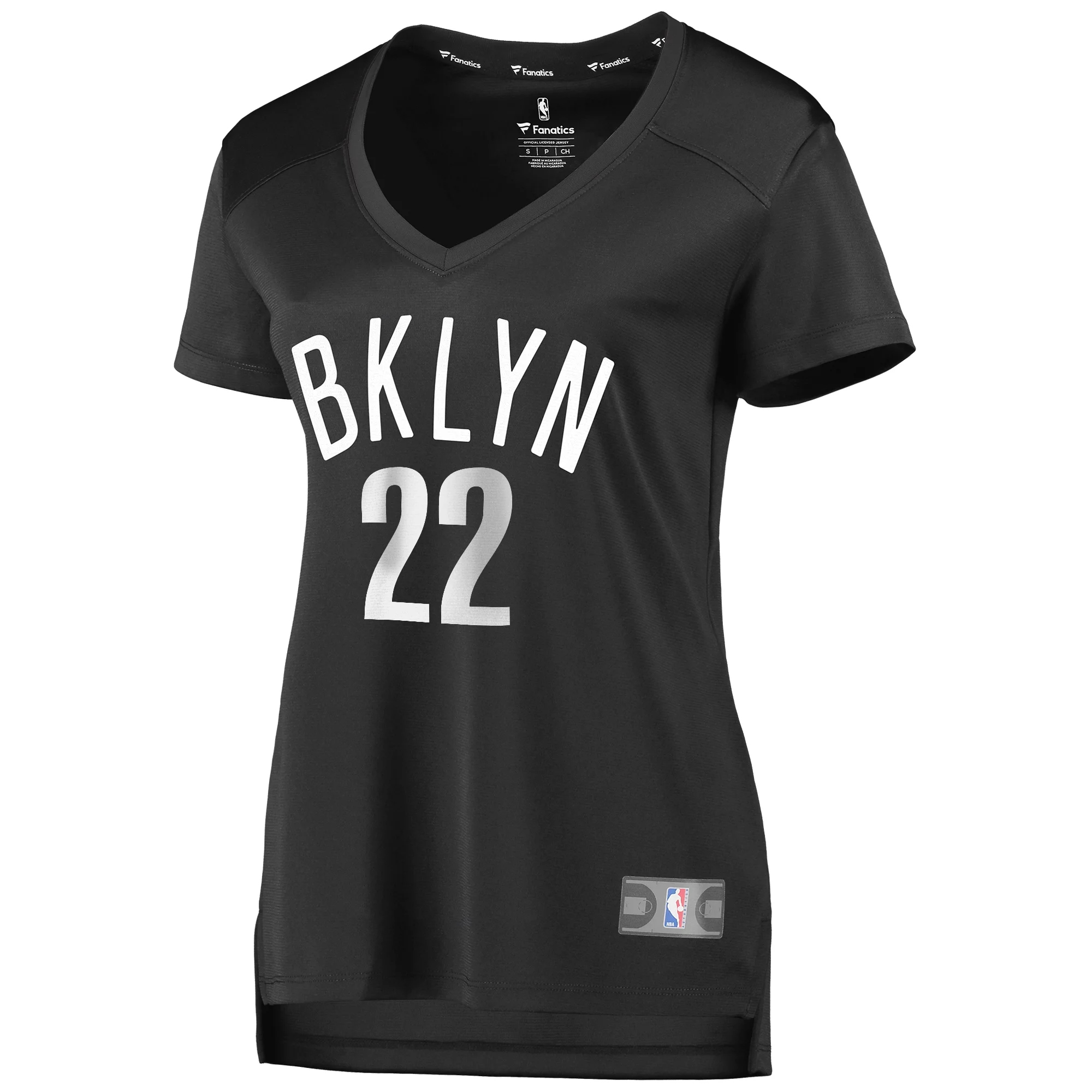 Women's Fanatics Caris LeVert Black Brooklyn Nets Fast Break Player Jersey - Statement Edition