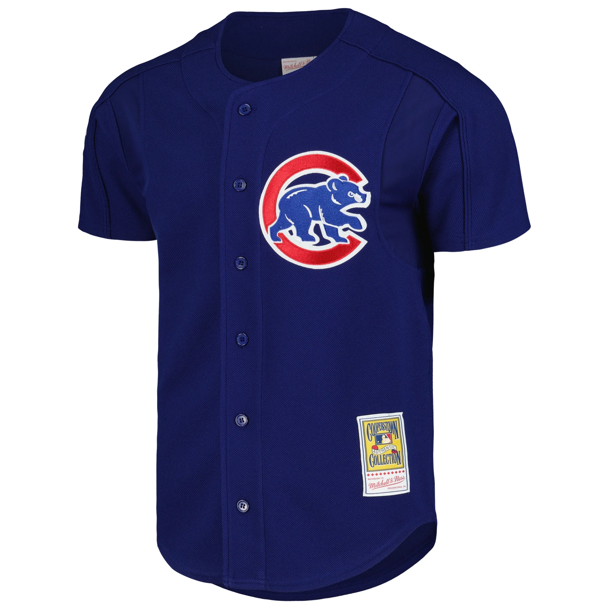 Men's Mitchell & Ness Nomar Garciaparra Royal Chicago Cubs Cooperstown Collection 2005 Batting Practice Jersey
