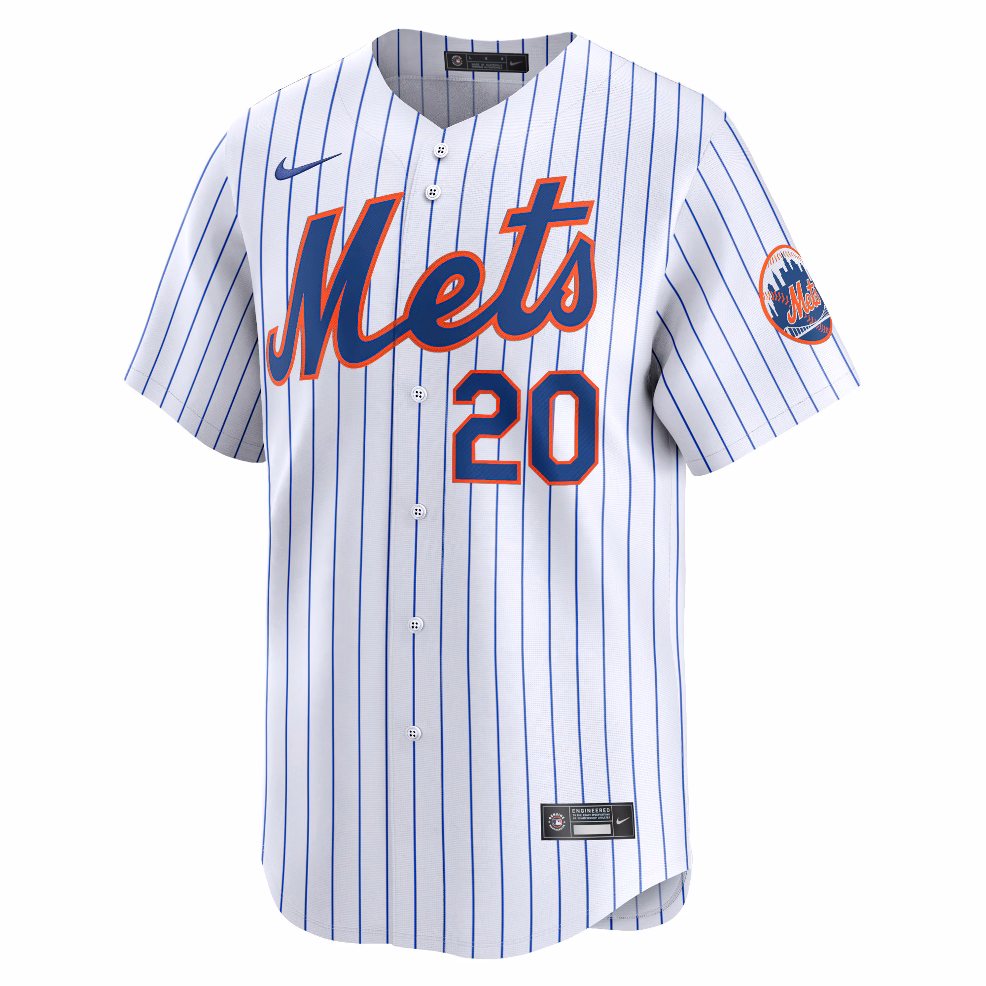 Pete Alonso New York Mets Nike Home Limited Player Jersey - White