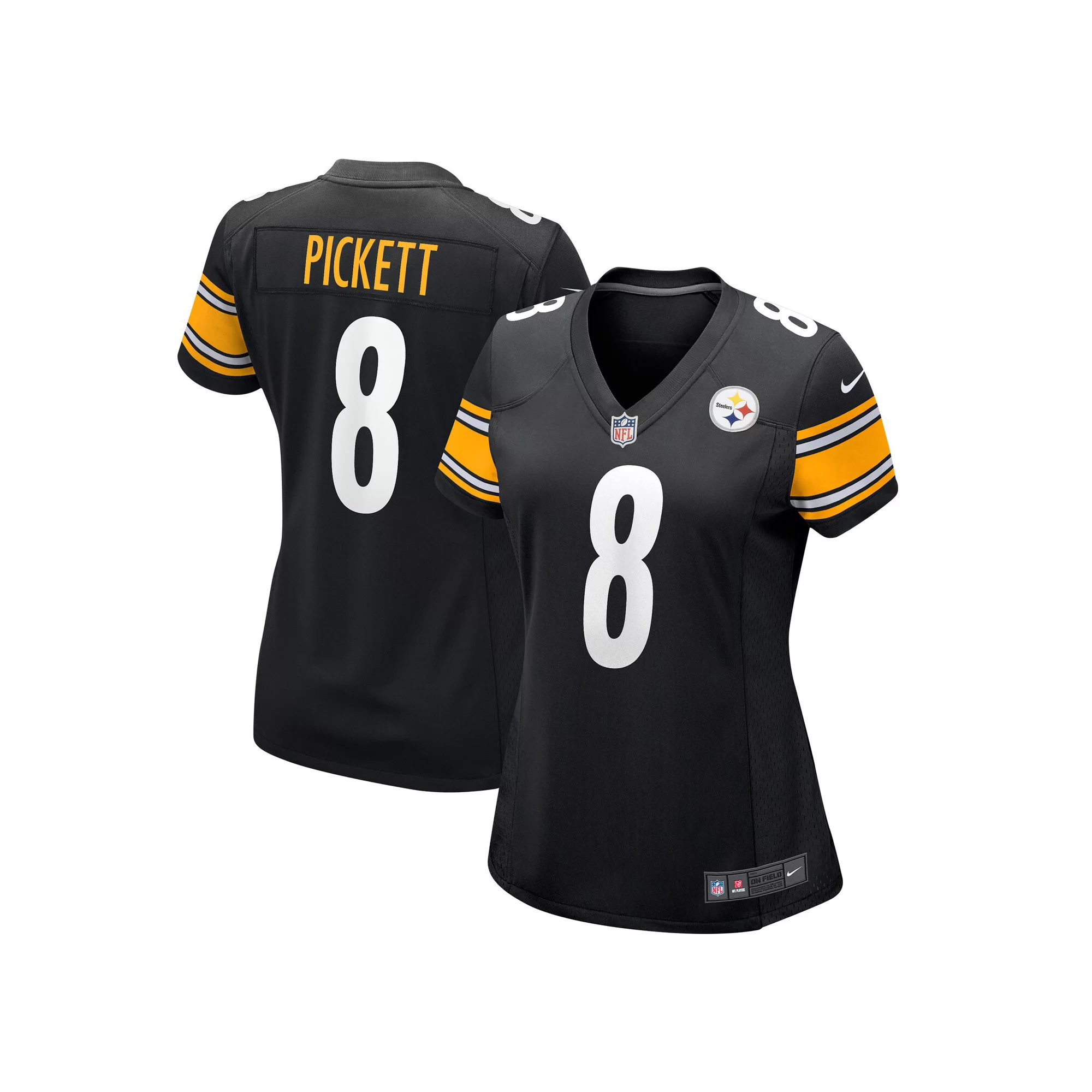 Women's Nike Kenny Pickett Black Pittsburgh Steelers Player Jersey