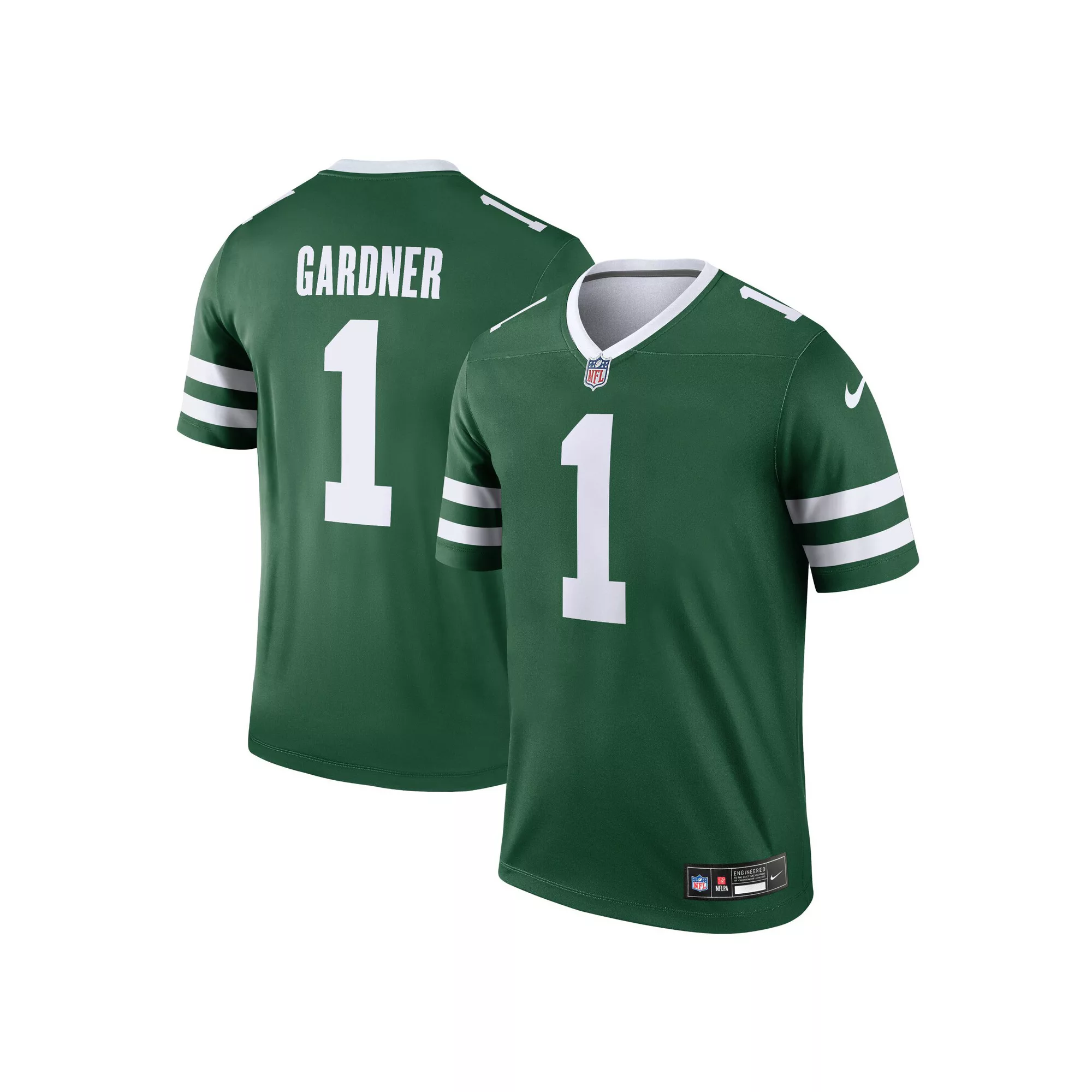 Men's Nike Ahmad Sauce Gardner Legacy Green New York Jets Legend Jersey