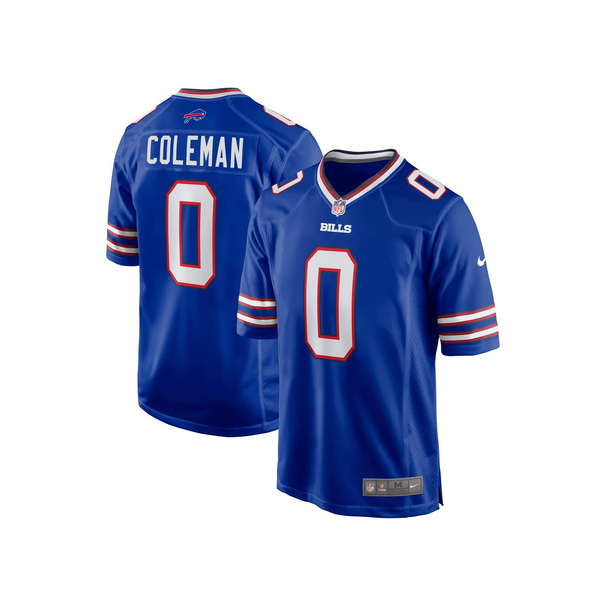 Men's Nike Keon Coleman Royal Buffalo Bills 2024 NFL Draft Player Game Jersey