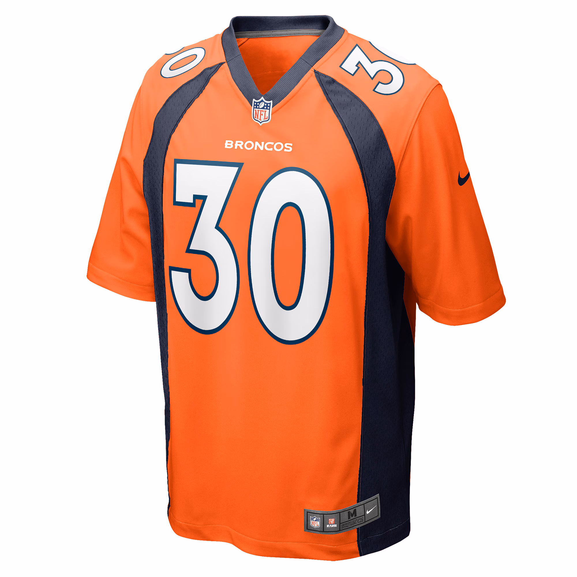 Caden Sterns Denver Broncos Nike Game Jersey - Orange