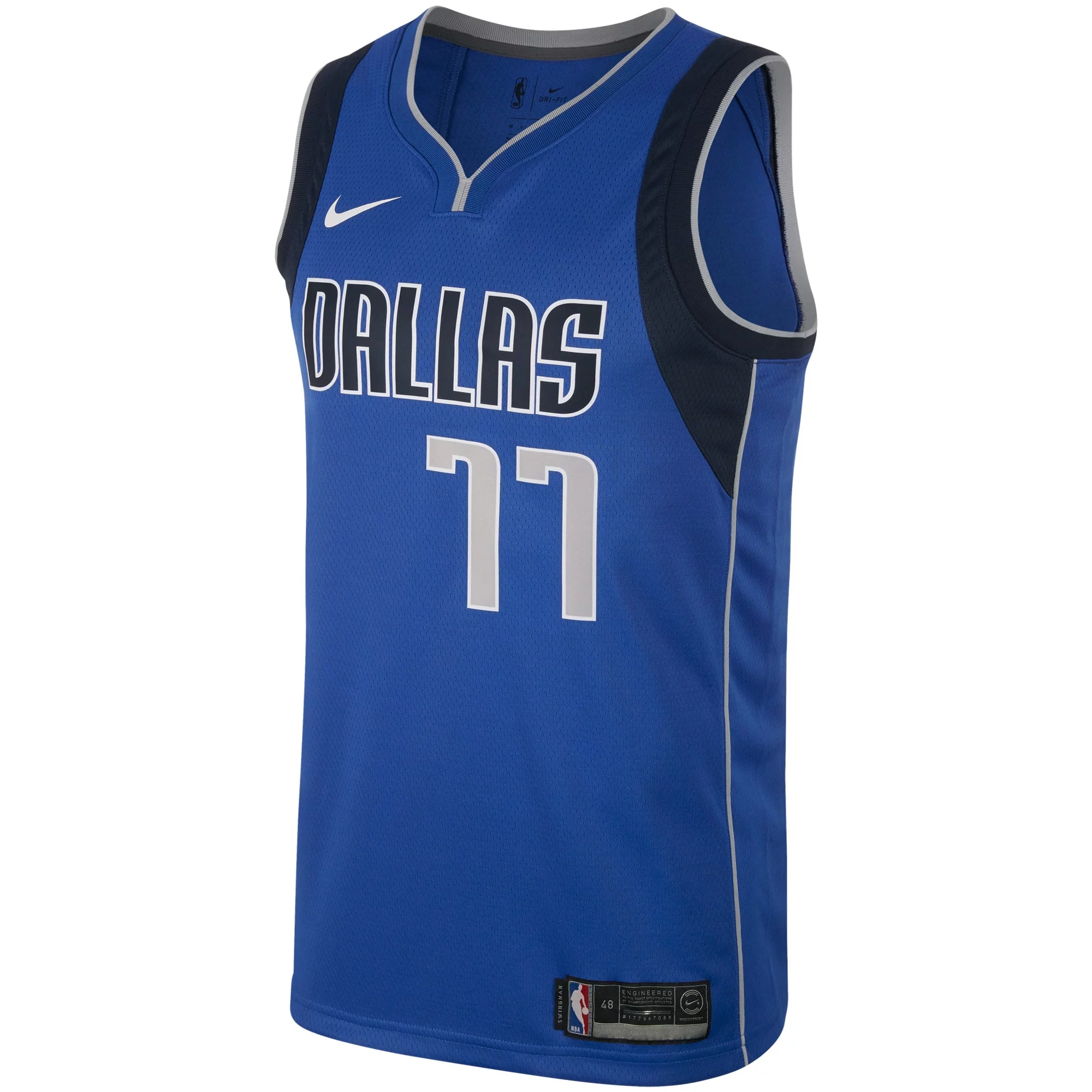 Men's Nike Luka Doncic Royal Dallas Mavericks Swingman Jersey