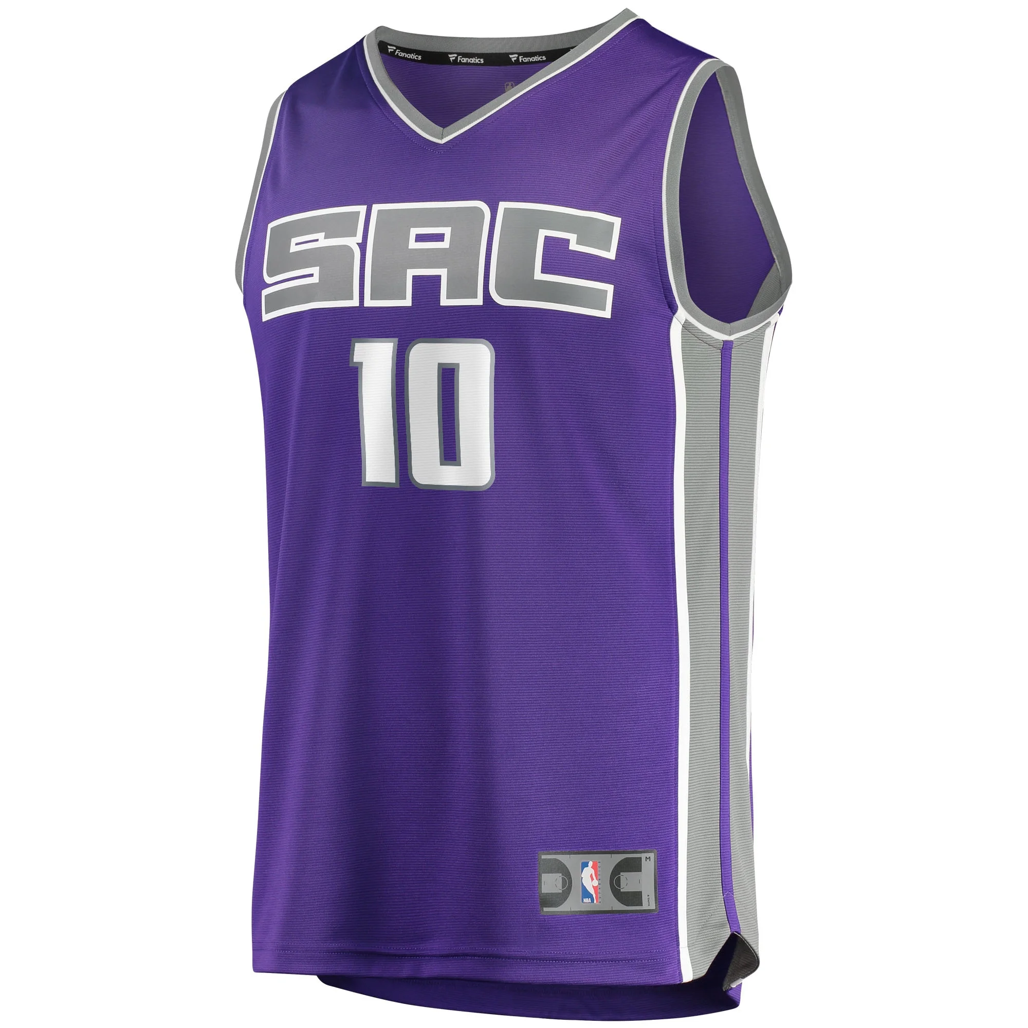 Men's Fanatics Branded Domantas Sabonis Purple Sacramento Kings Fast Break Replica Jersey - Icon Edition