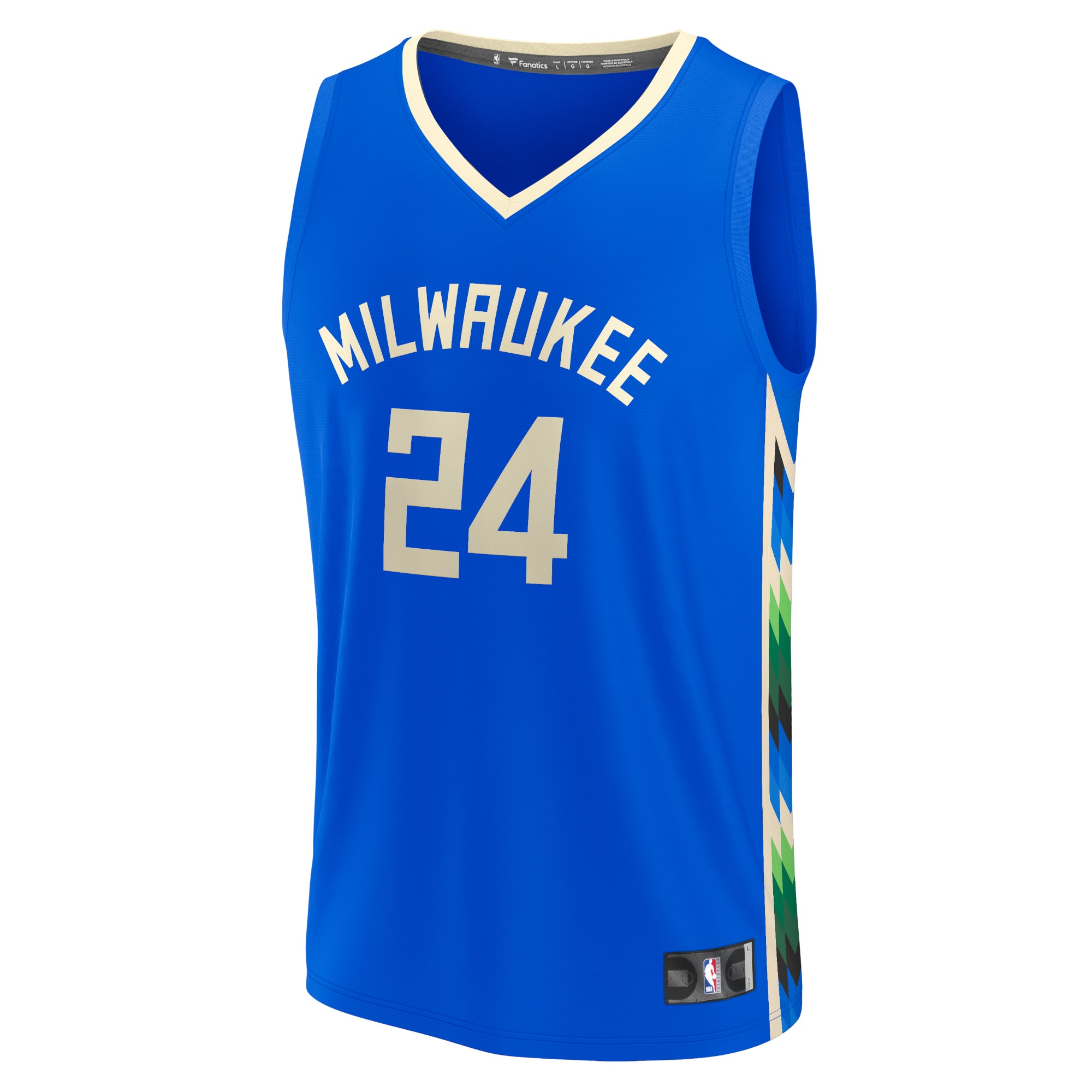 Men's Fanatics Branded Pat Connaughton Royal Milwaukee Bucks Fastbreak Jersey - City Edition