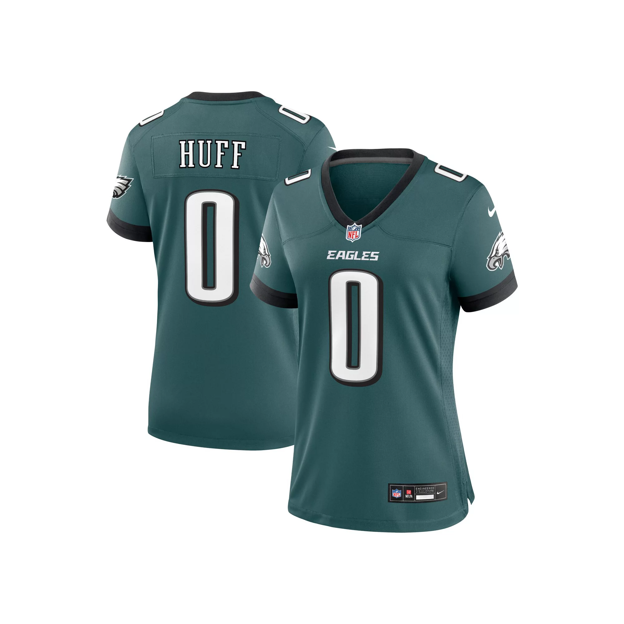 Women's Nike Bryce Huff Midnight Green Philadelphia Eagles Game Player Jersey