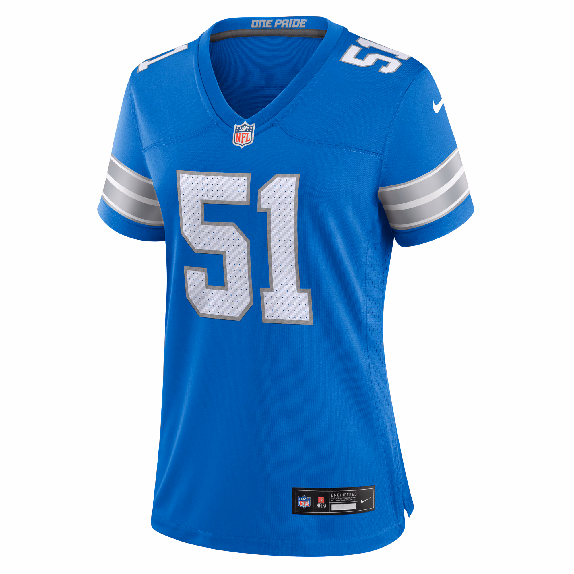 Steele Chambers Detroit Lions Nike Women's Game Jersey -  Blue