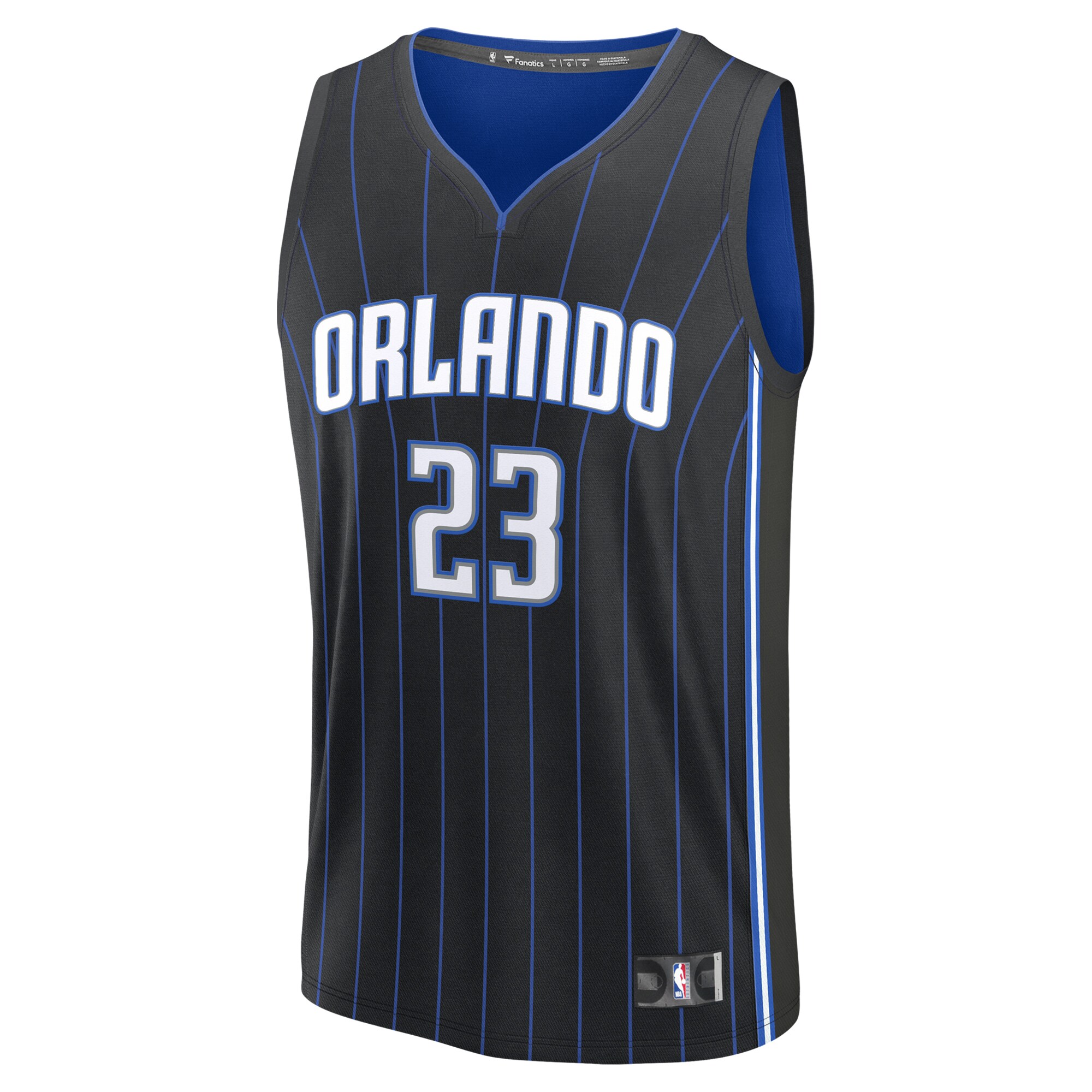 Tristan da Silva Orlando Magic Fanatics Youth 2024 NBA Draft Fast Break Player Jersey - Icon Edition - Black