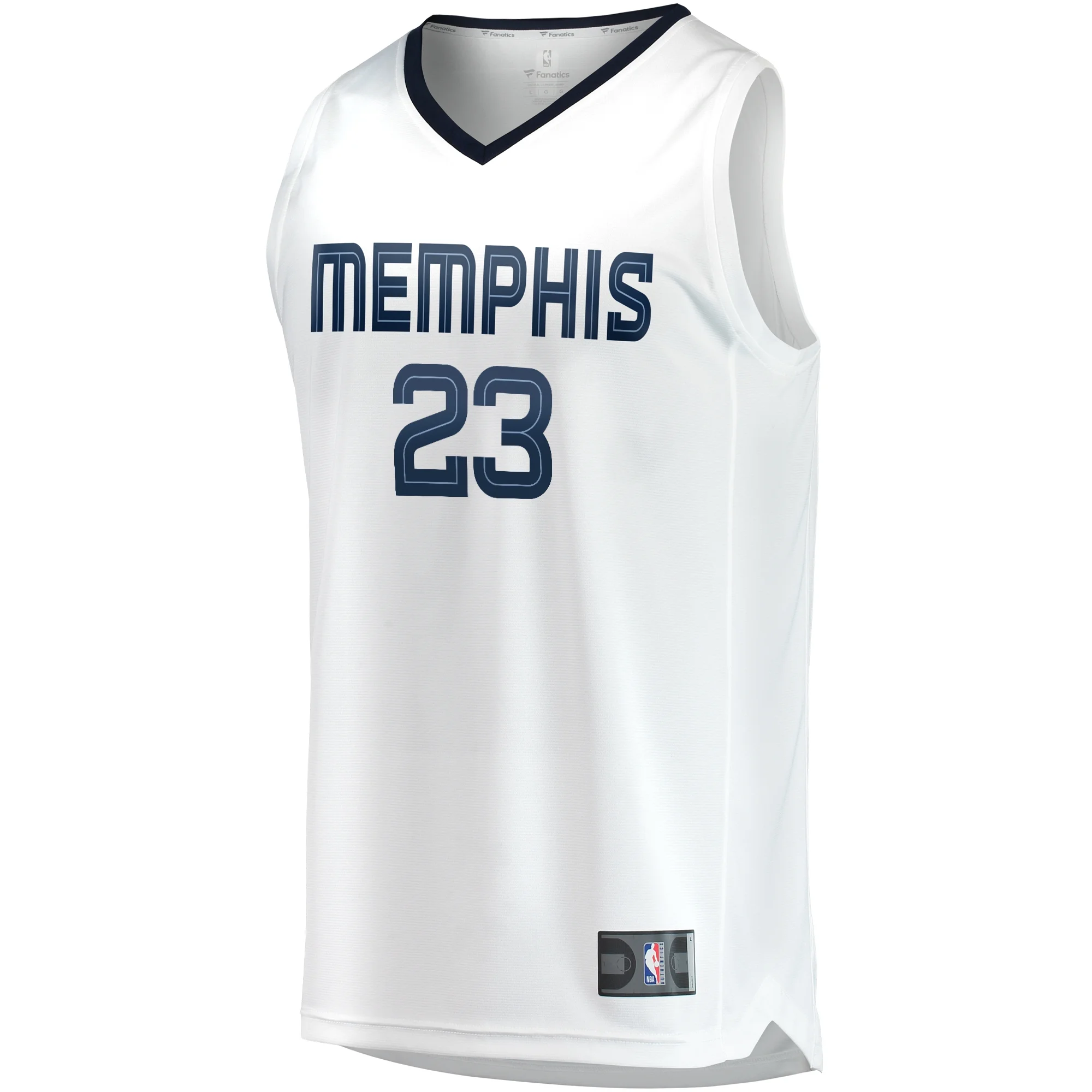 Men's Fanatics Derrick Rose White Memphis Grizzlies Fast Break Player Jersey - Association Edition