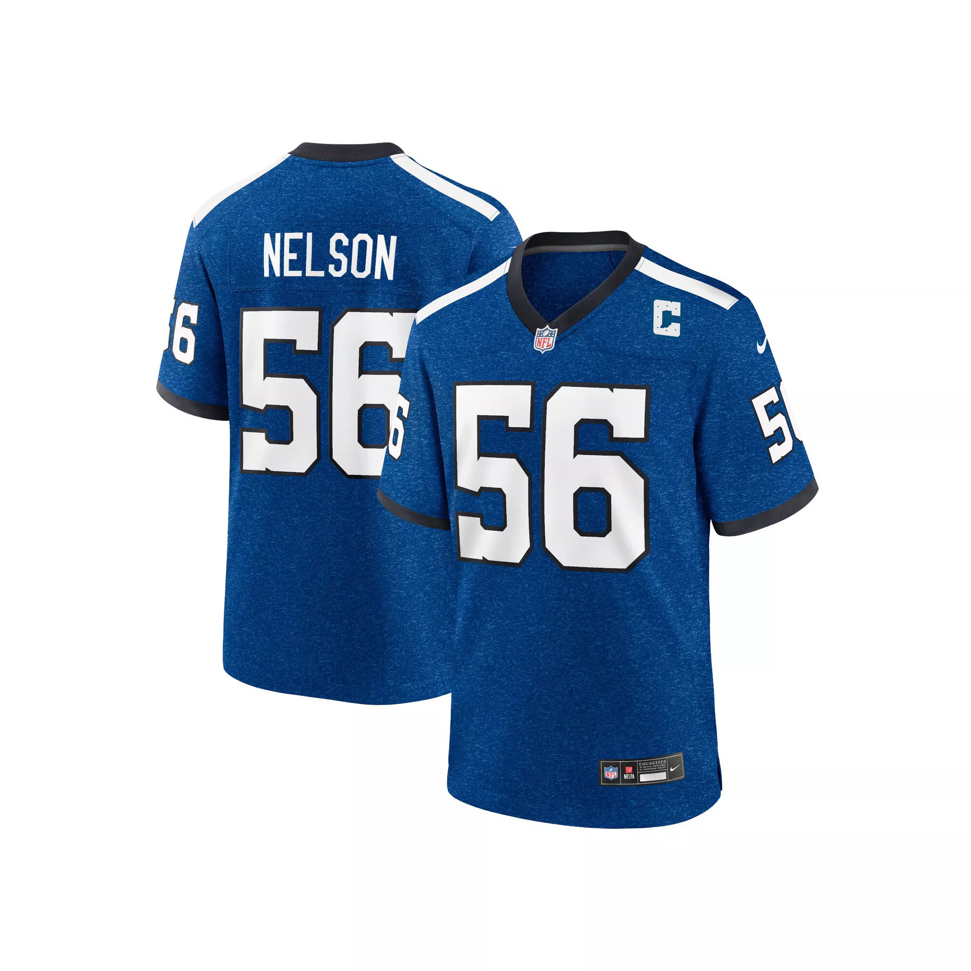 Men's Nike Quenton Nelson Royal Indianapolis Colts Indiana Nights Alternate Game Jersey