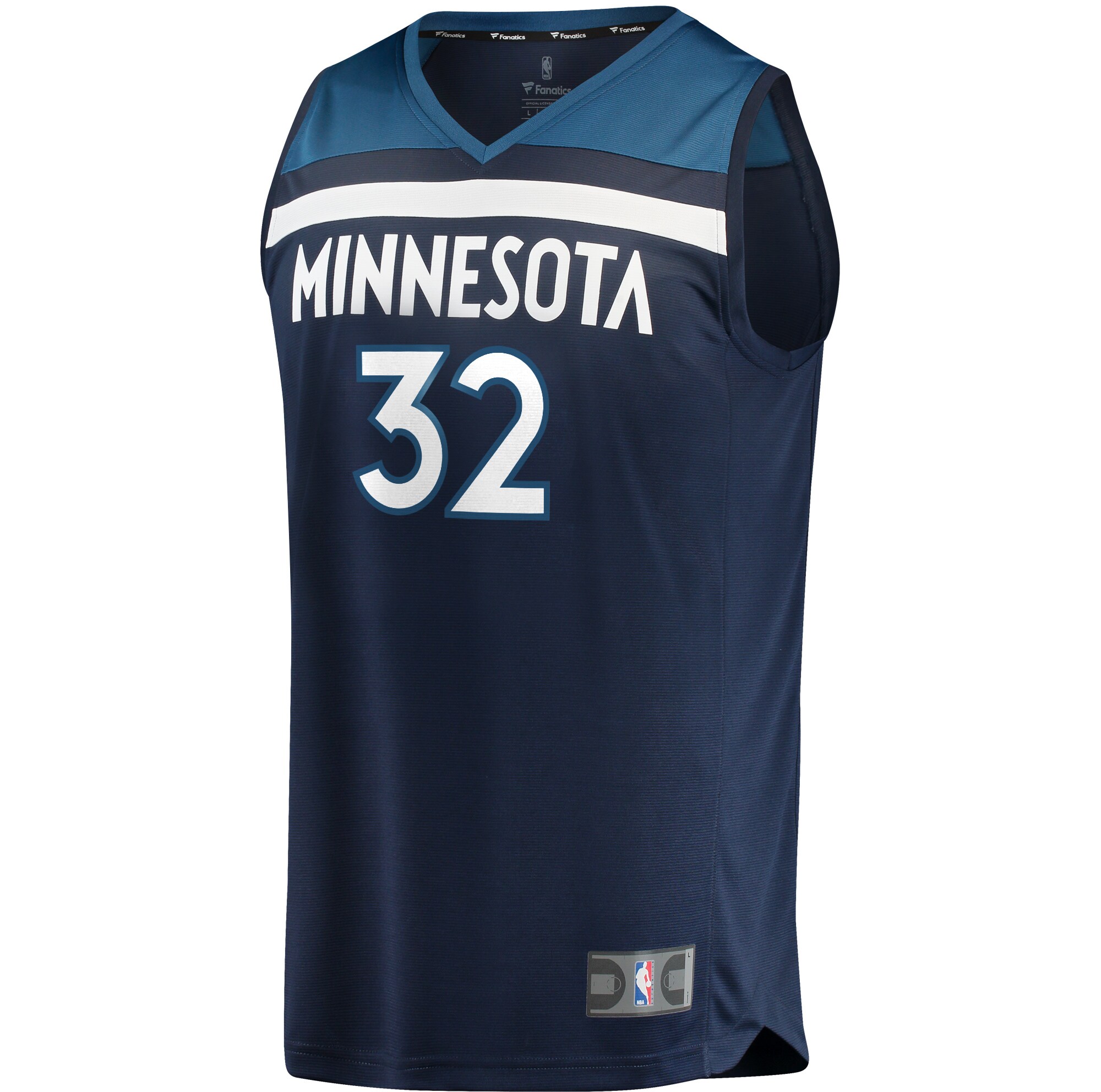 Karl-Anthony Towns Minnesota Timberwolves Fanatics Fast Break Replica Jersey Navy - Icon Edition